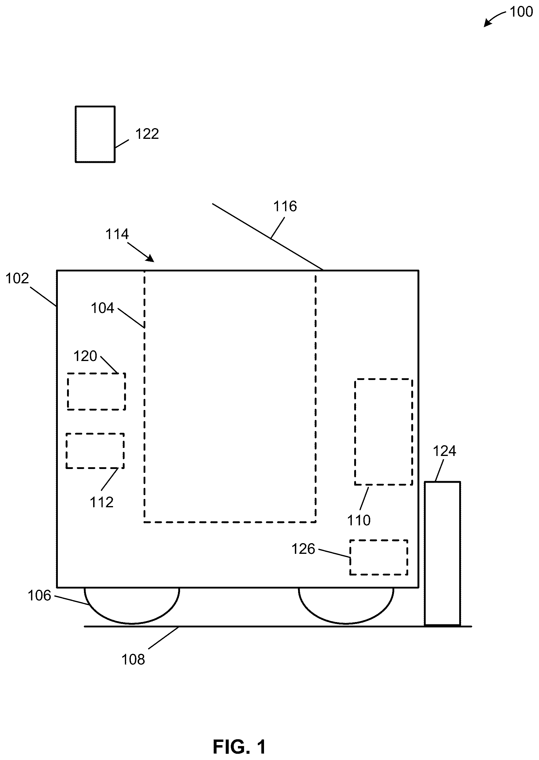 Patent US12426747 Figure 1 – Autonomous waste collection