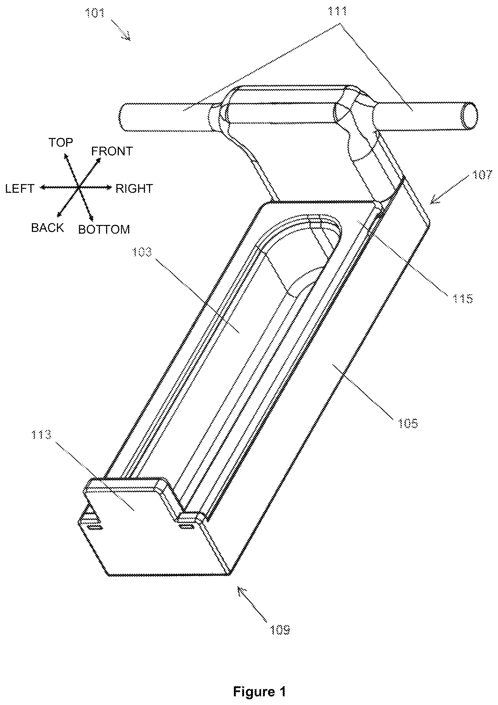 Patent US12426750 — Potty training device — Figure 1