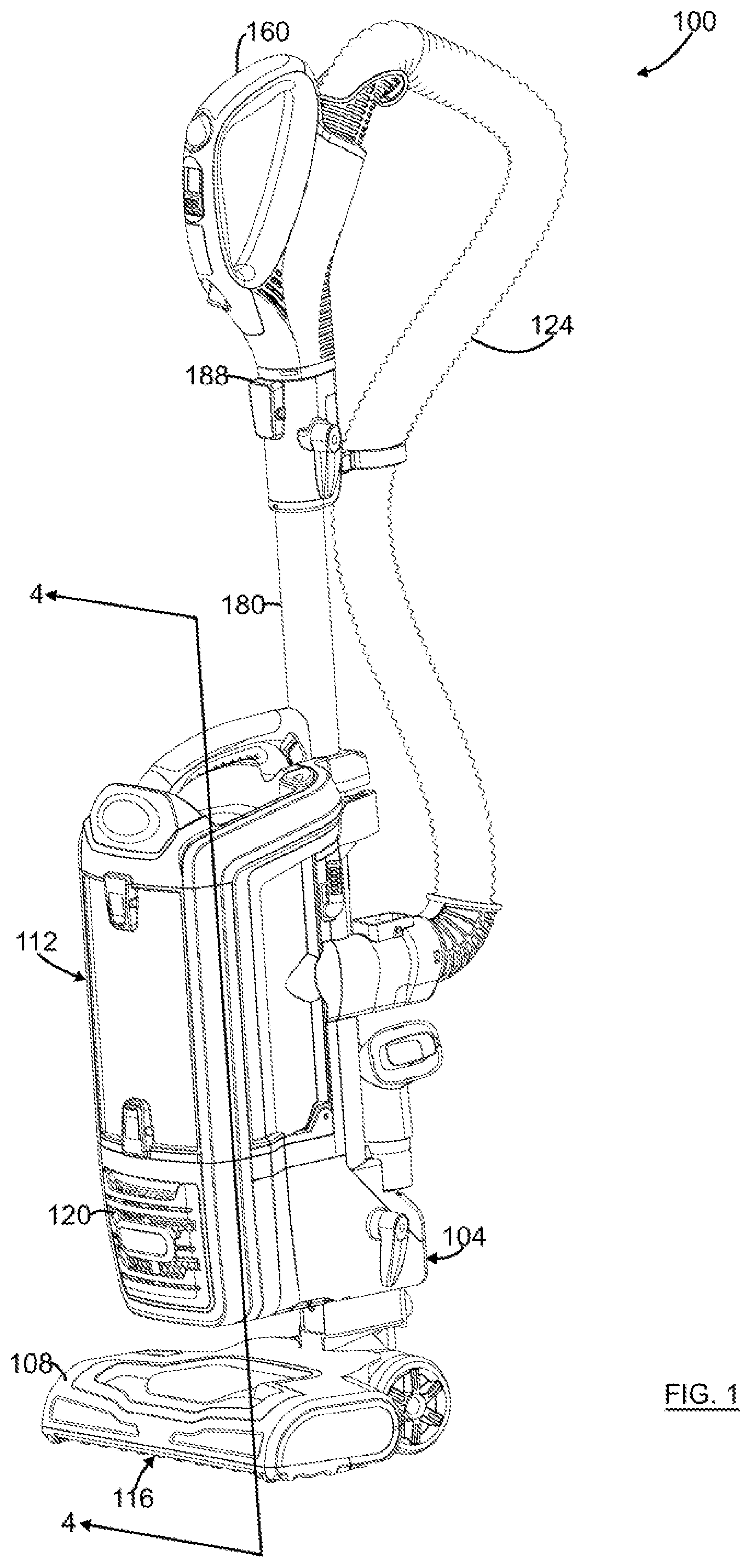 Patent US12426752 — Surface cleaning apparatus — Figure 1