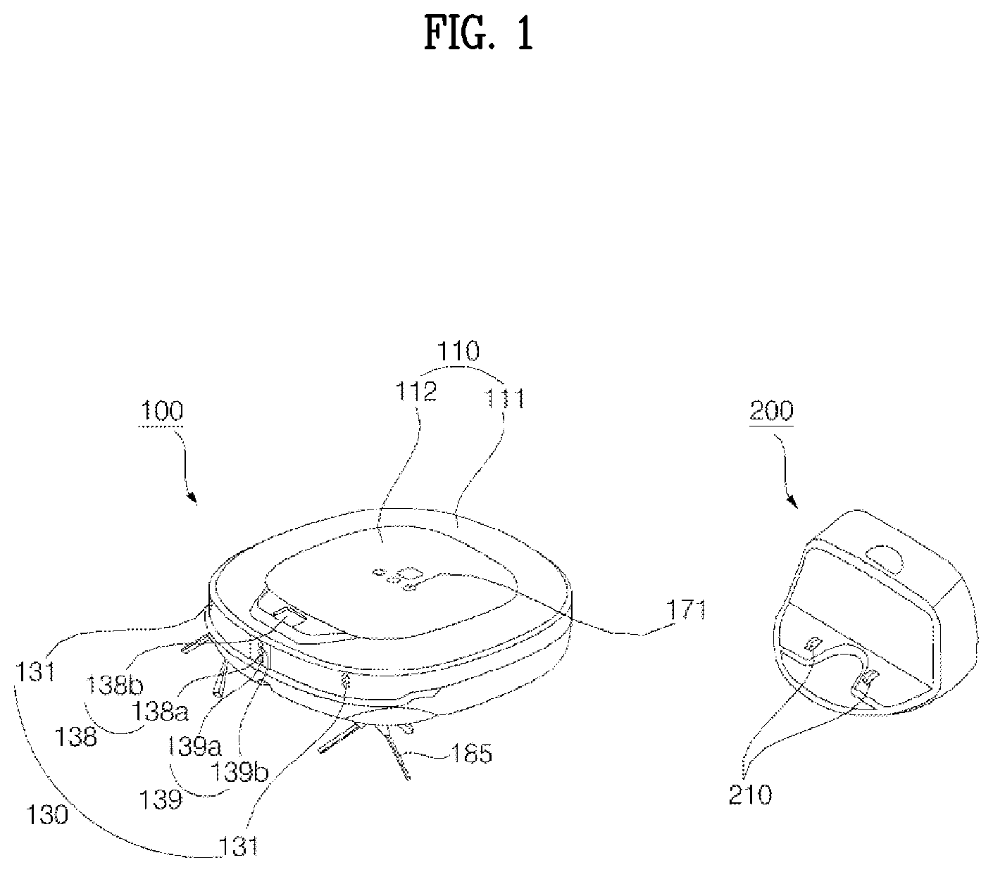 Patent US12426757 — Robot cleaner and control method therefor — Figure 1