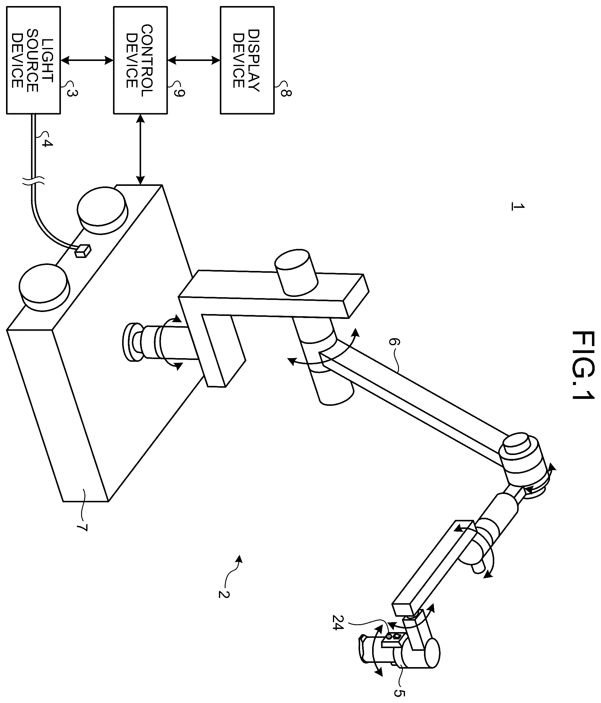 Patent US12426775 — Medical observation system, control device, and control method — Figure 1