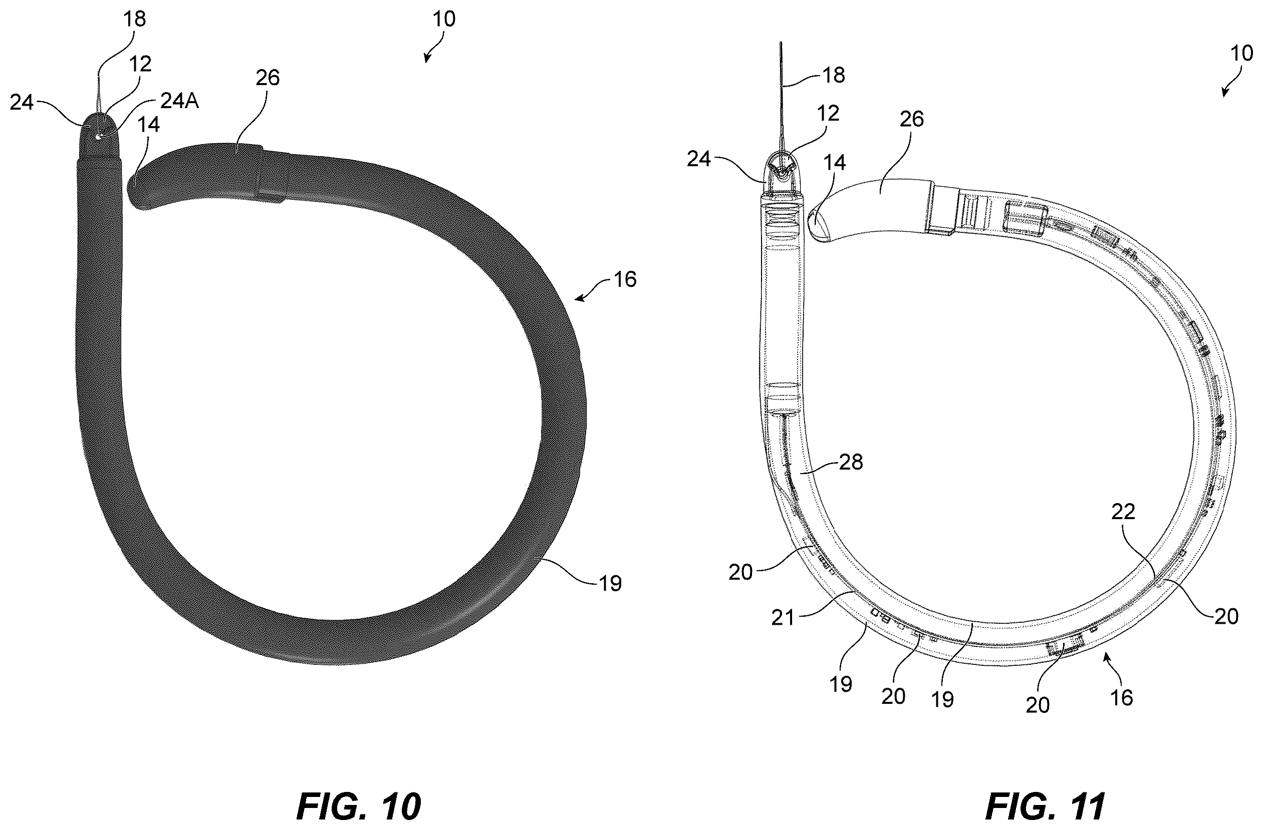 Patent US12426818 Figure 8 – Packaging assembly and method of preparing sensing device for insertion into a body cavity to preserve sterility
