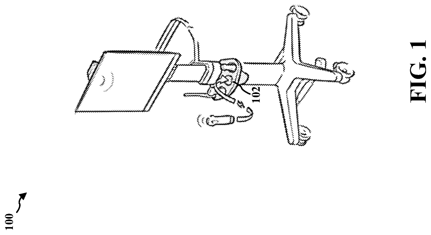 Patent US12426854 — Coordinating scanners in an ultrasound cart — Figure 1