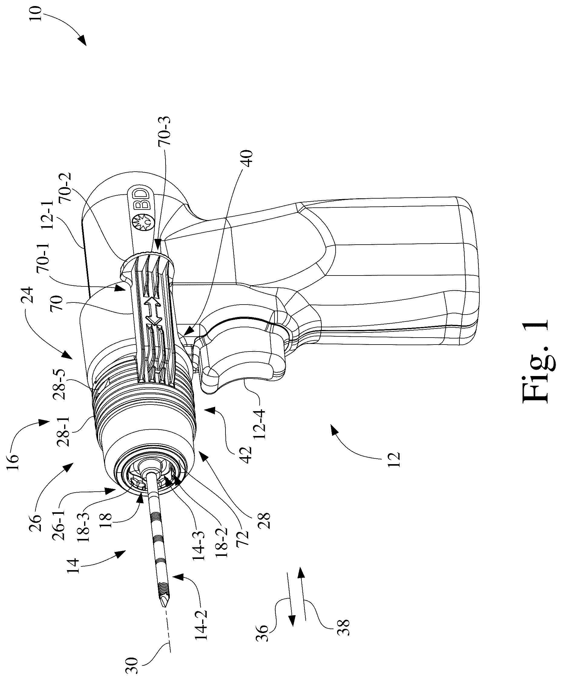 Patent US12426859 — Biopsy system and coupler device for use therewith — Figure 1