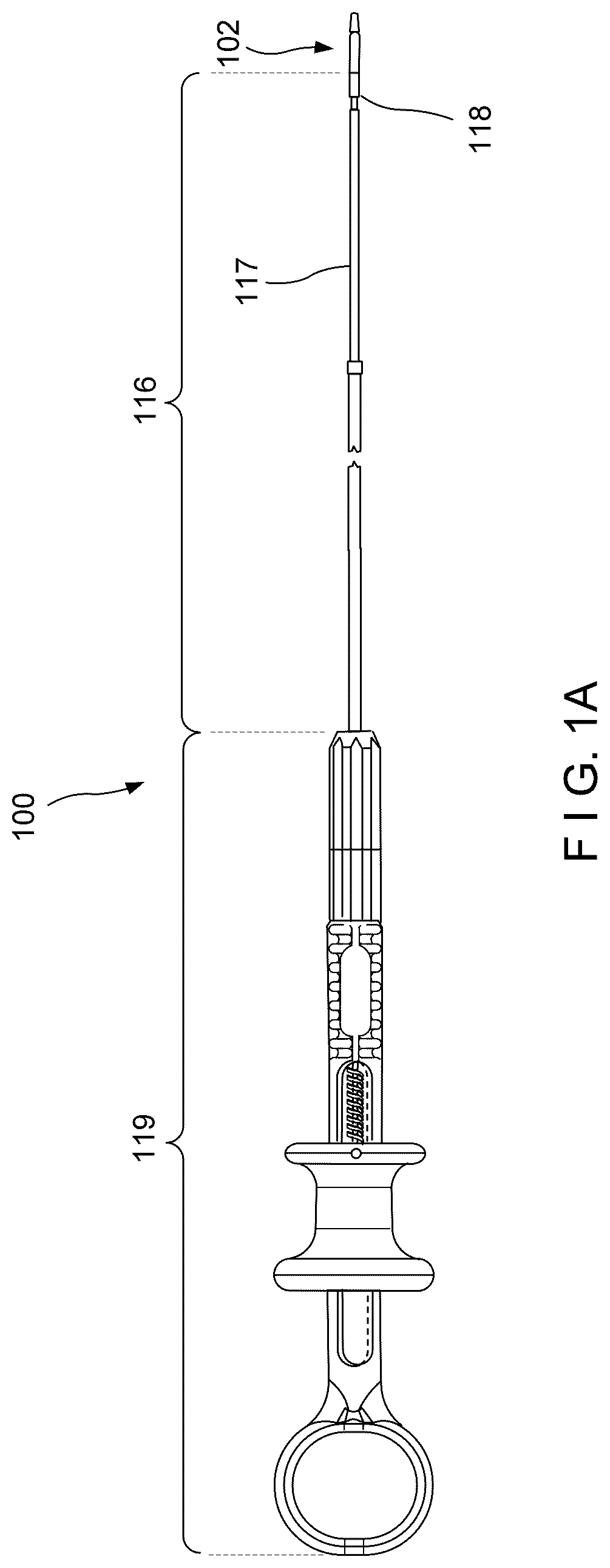 Patent US12426888 Figure 1 – Hemostasis clip two stage deployment mechanism to eliminate shed parts