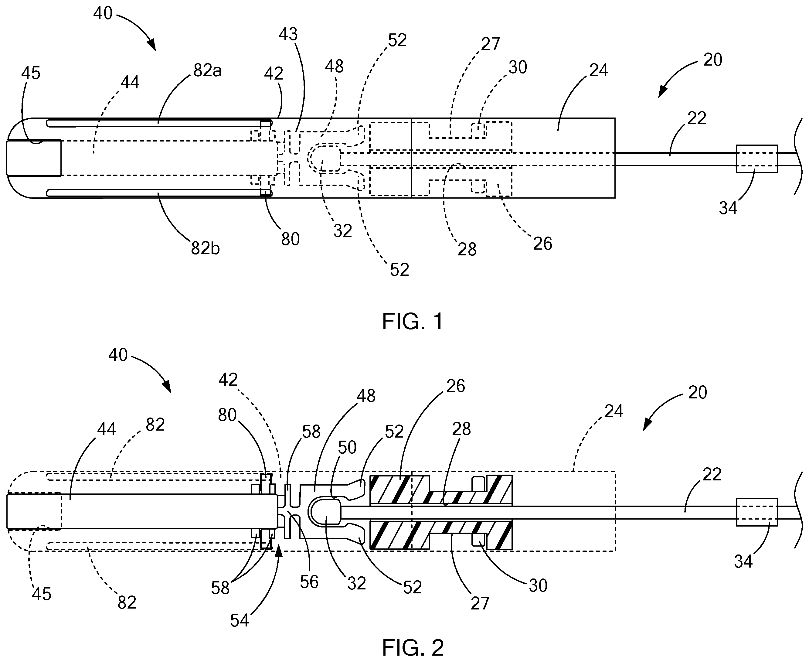 Patent US12426892 — Medical devices with detachable pivotable jaws — Figure 1