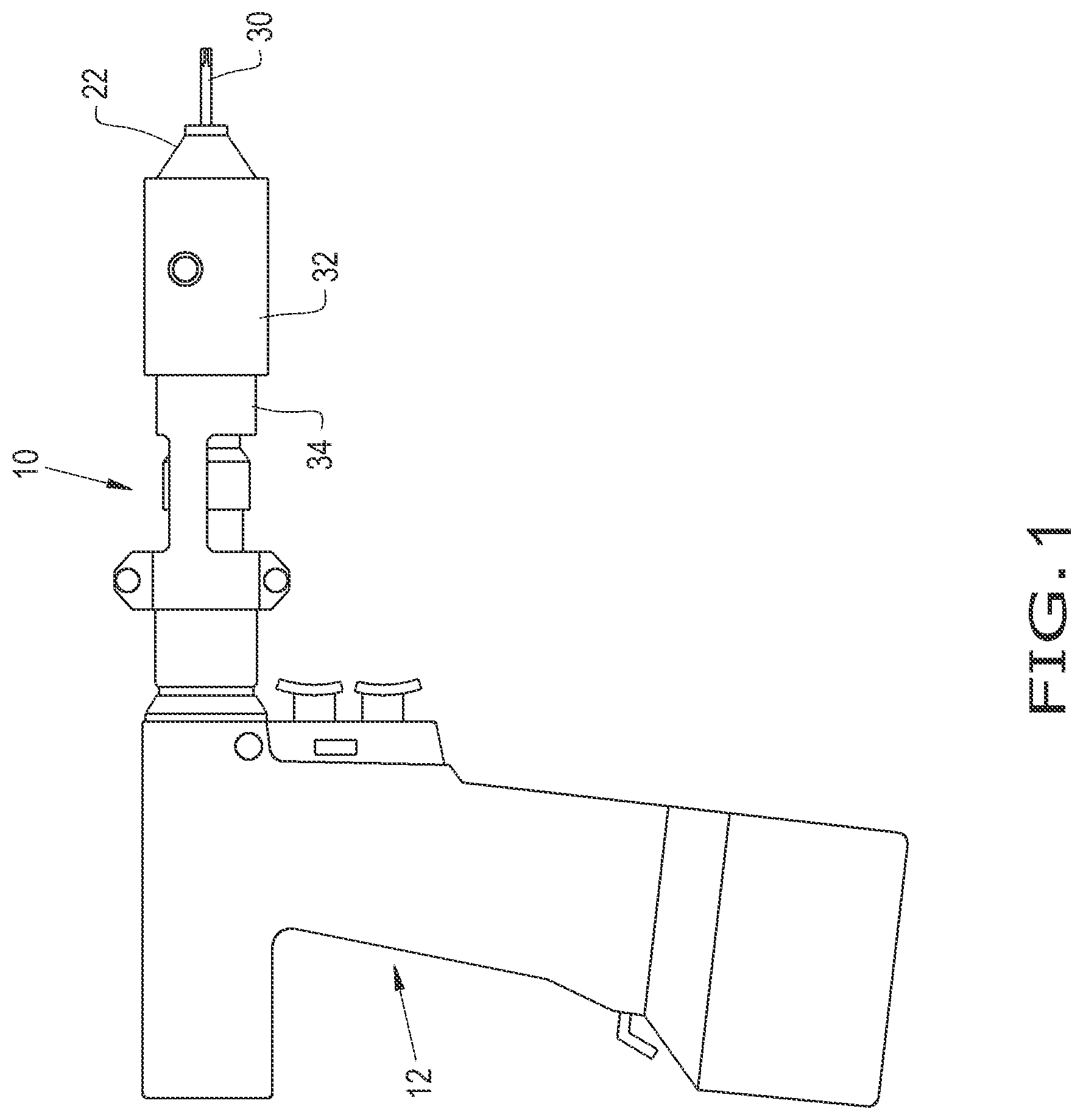 Patent US12426900 Figure 1 – Fastener guide