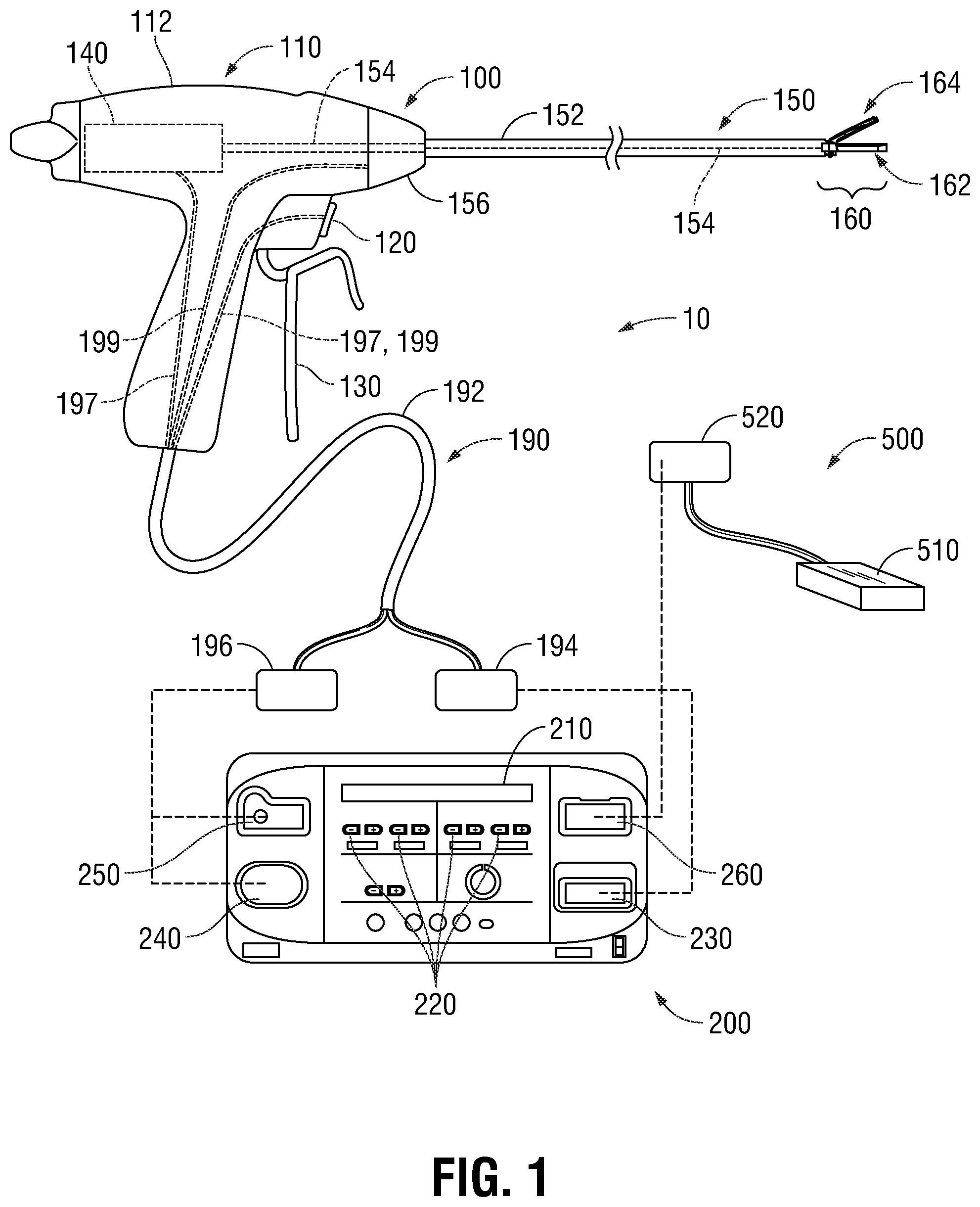 Patent US12426912 — Surgical instruments, systems, and methods for frequency dithering control functionality — Figure 1