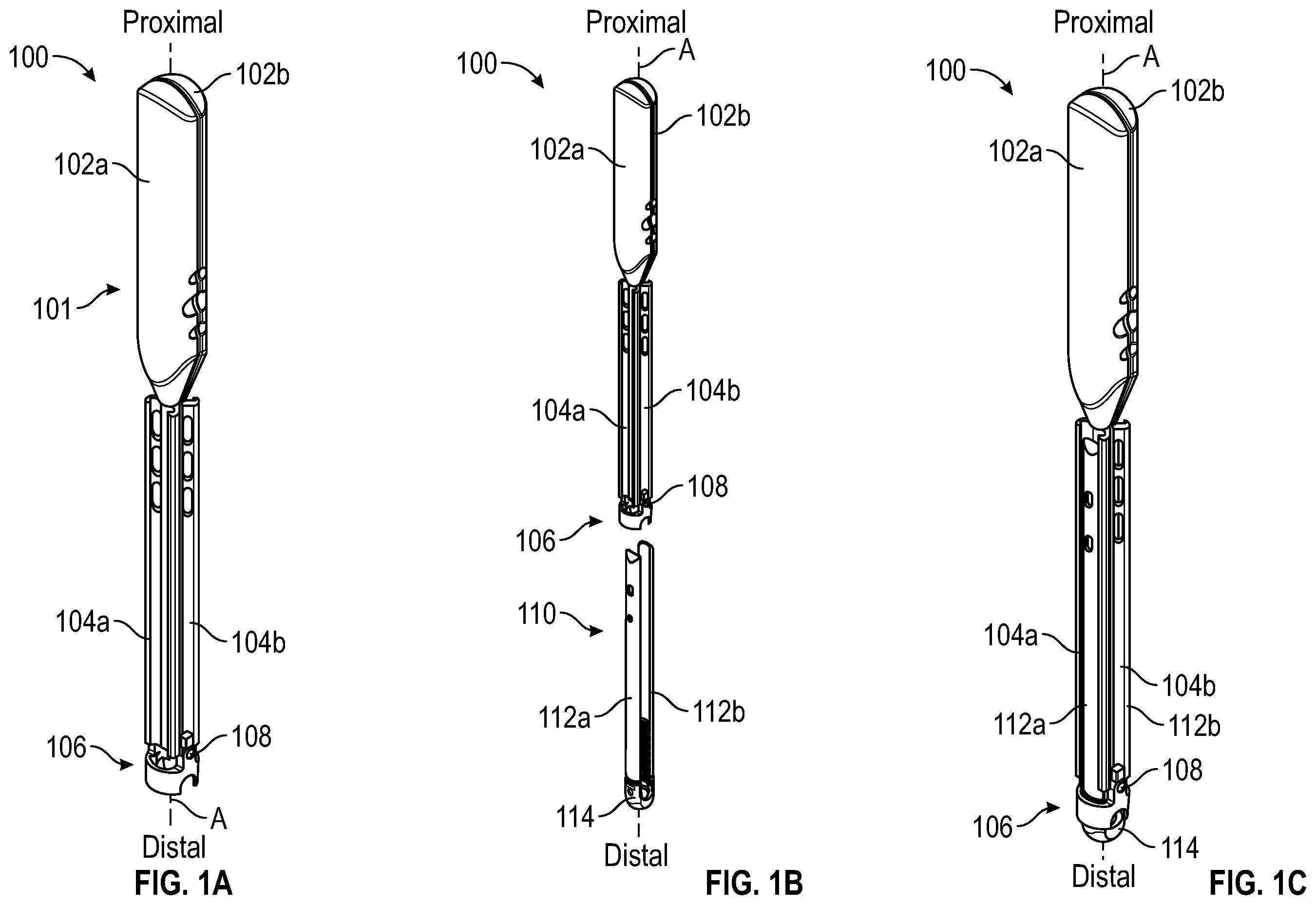 Patent US12426928 Figure 1 – Extended tab separation apparatus and method