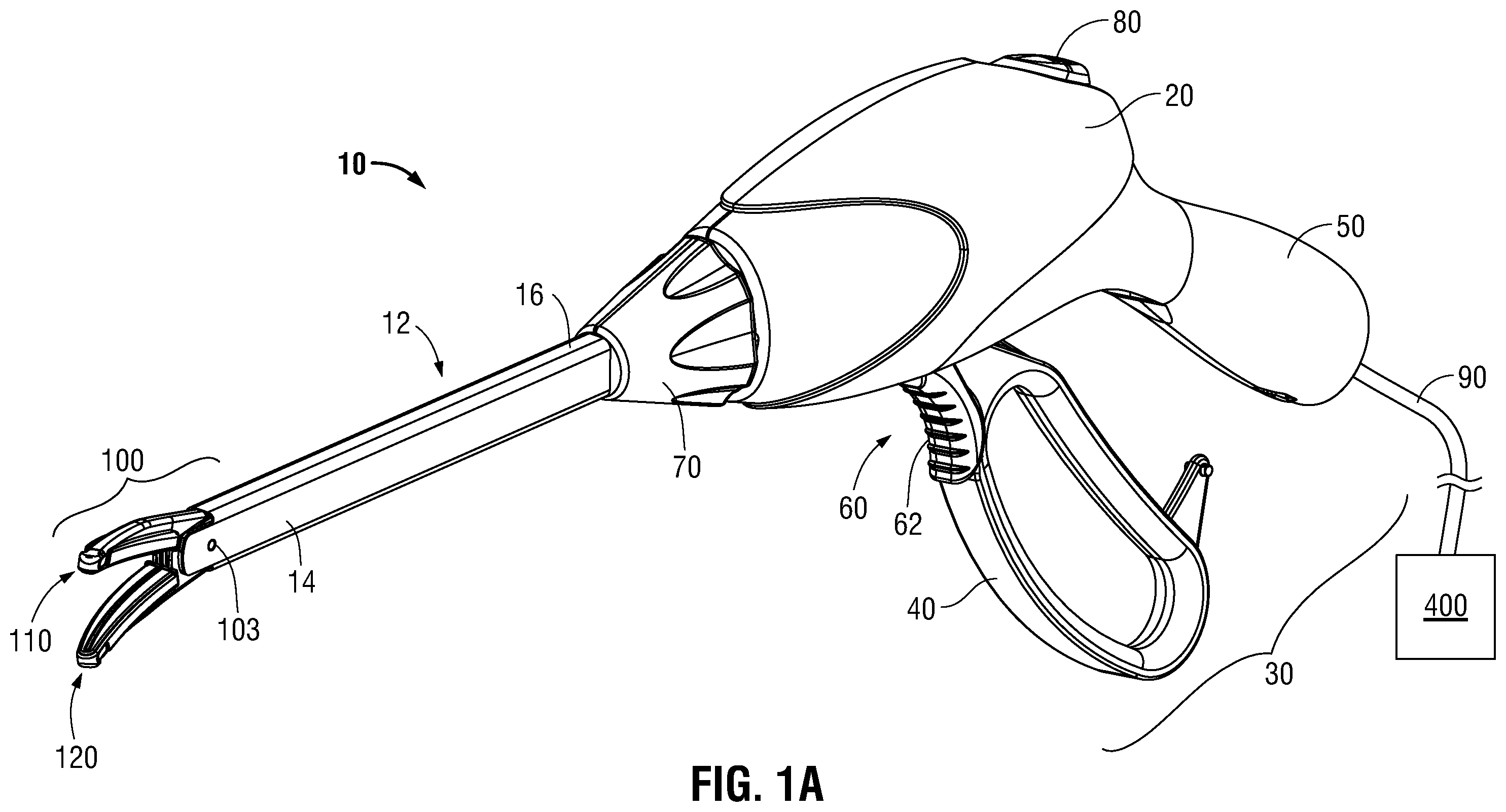 Patent US12426941 — Surgical instruments and systems configured to detect, analyze, and/or distinguish smoke and steam during a surgical procedure — Figure 1
