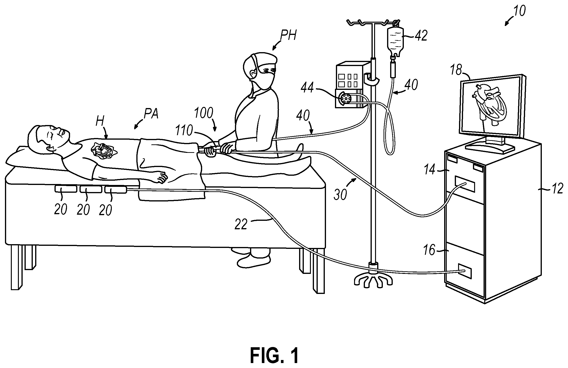 Patent US12426945 — Catheter with thin-film electrodes on expandable mechanical structure — Figure 1