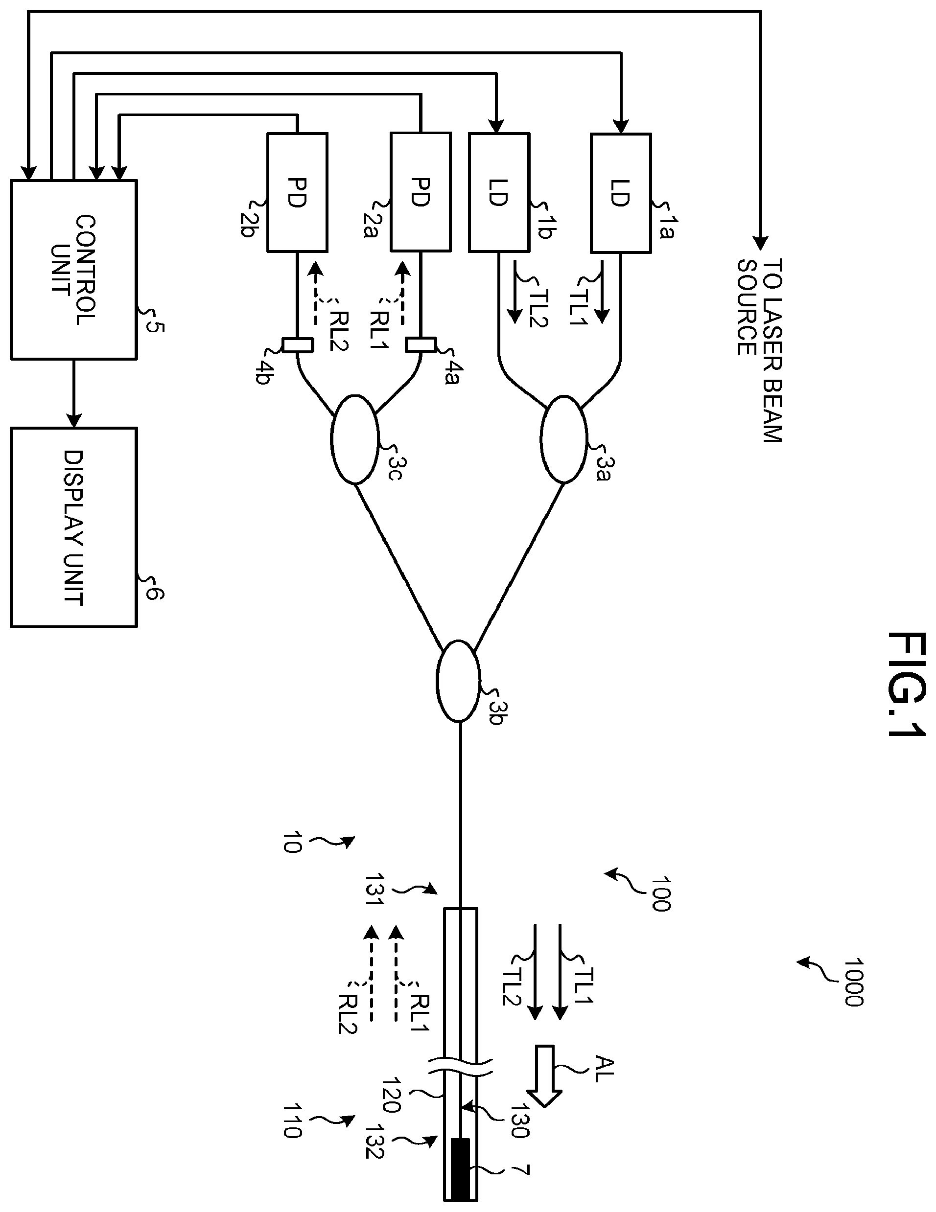Patent US12426949 — Detection system, catheter device, and laser ablation device — Figure 1