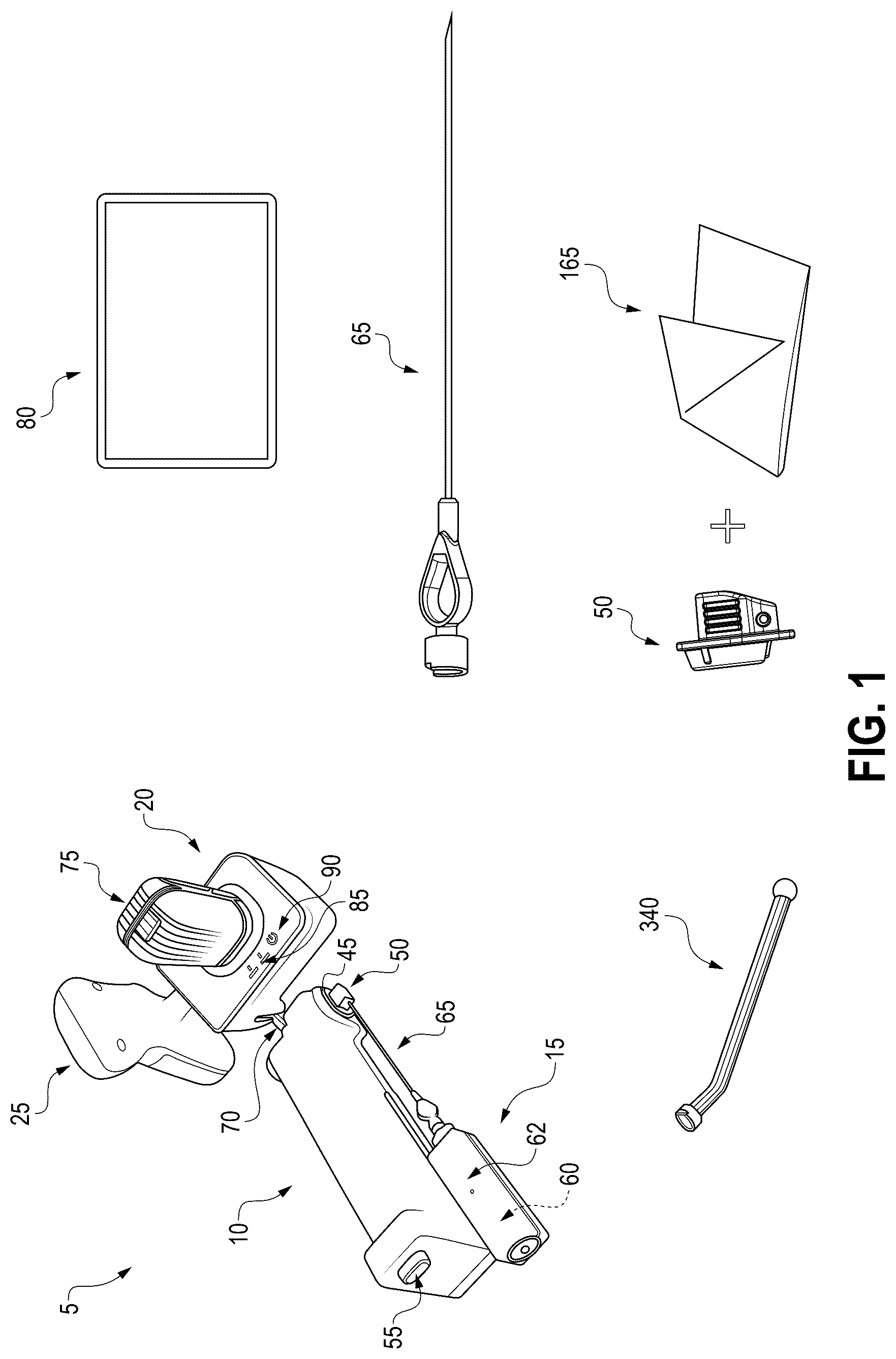 Patent US12426965 Figure 1 – Image-guided robotic arm for inserting a penetrating member into a body lumen