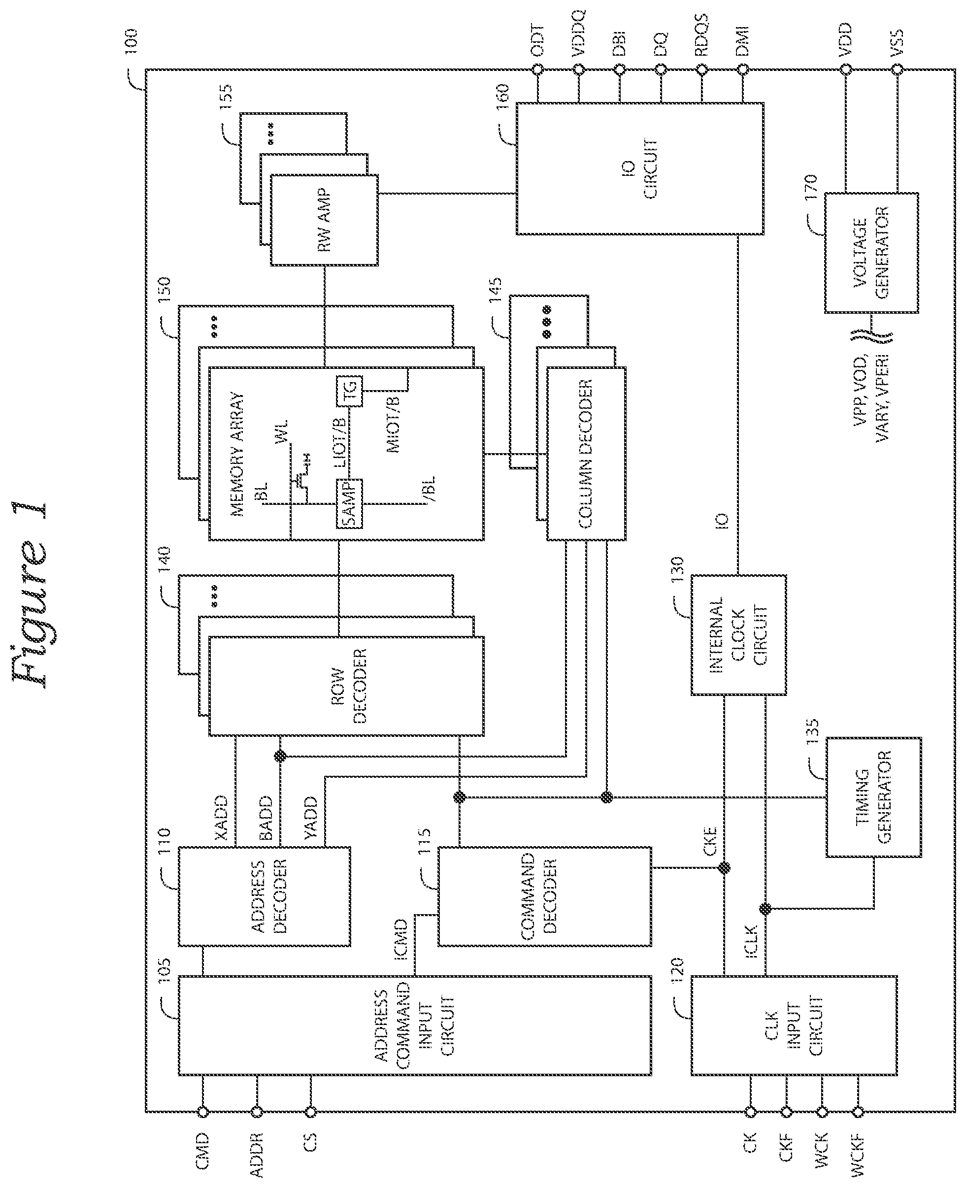 Patent US12430205 — Methods for error count reporting with scaled error count information, and memory devices employing the same — Figure 1