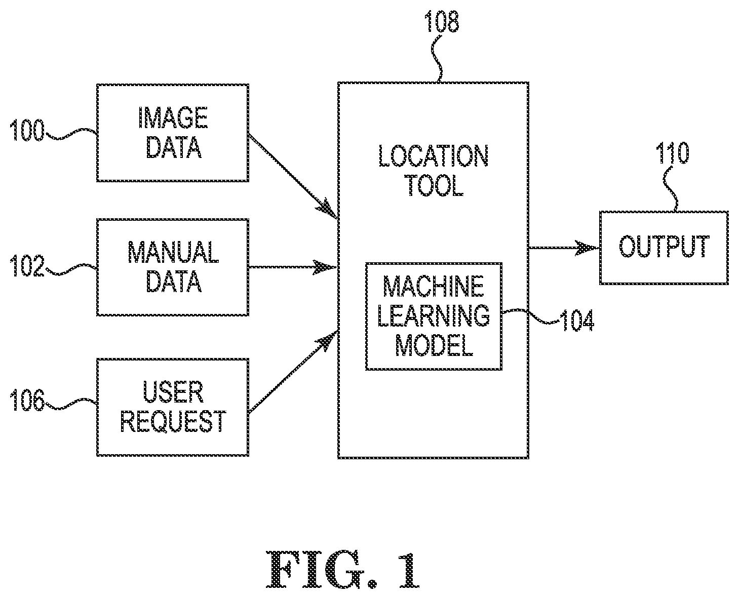 Patent US12430788 Figure 1 – Object location determination