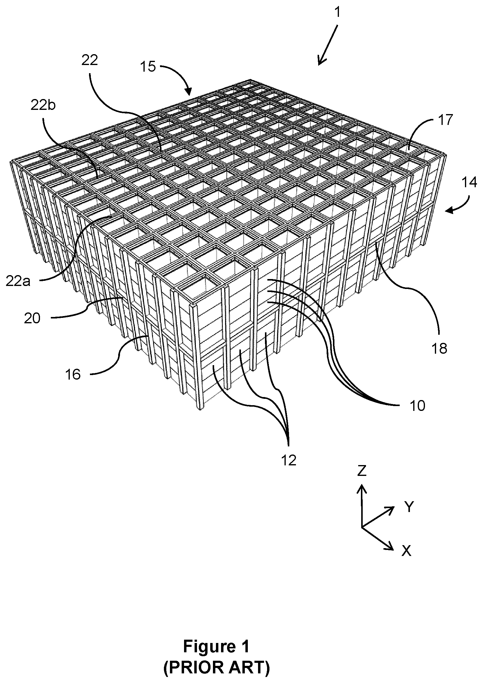 Patent US12430802 — Calibrating a camera for mapping image pixels to grid points in a storage system — Figure 1