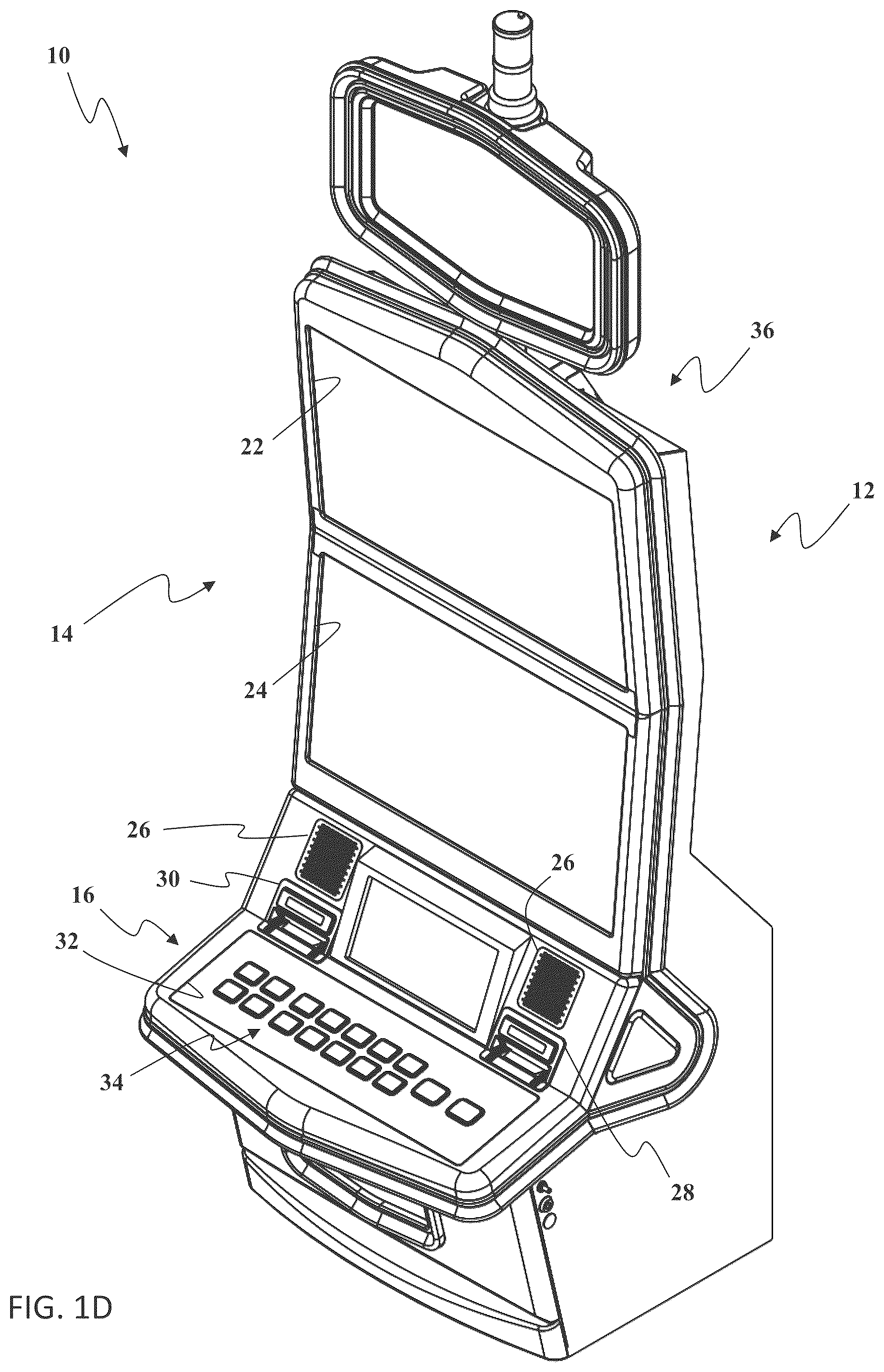 Patent US12430980 Figure 3 – Gaming machine and control method for operating gaming machines to display computer animated reel games