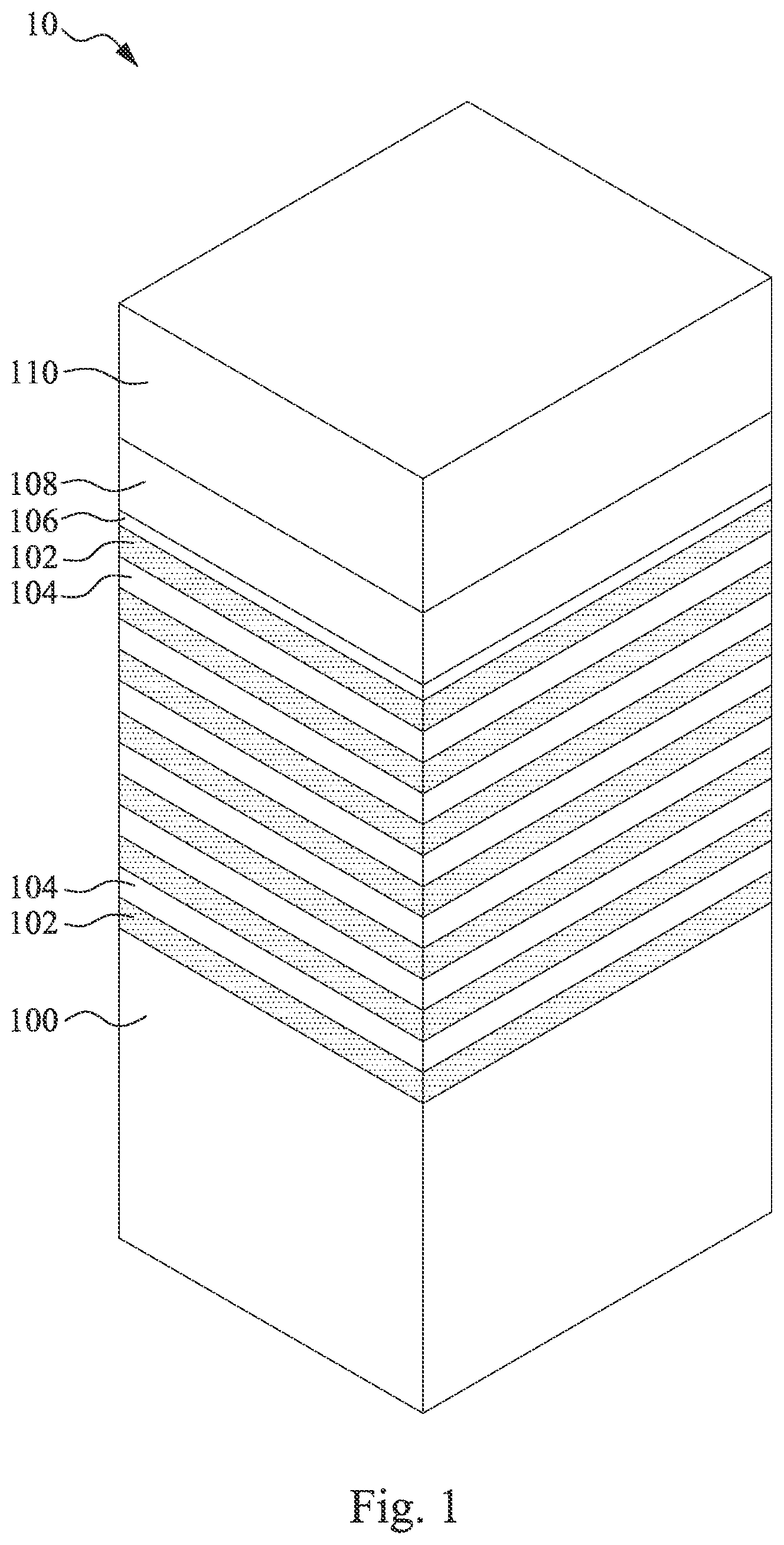 Patent US12433016 — Nanostructure with various widths — Figure 1
