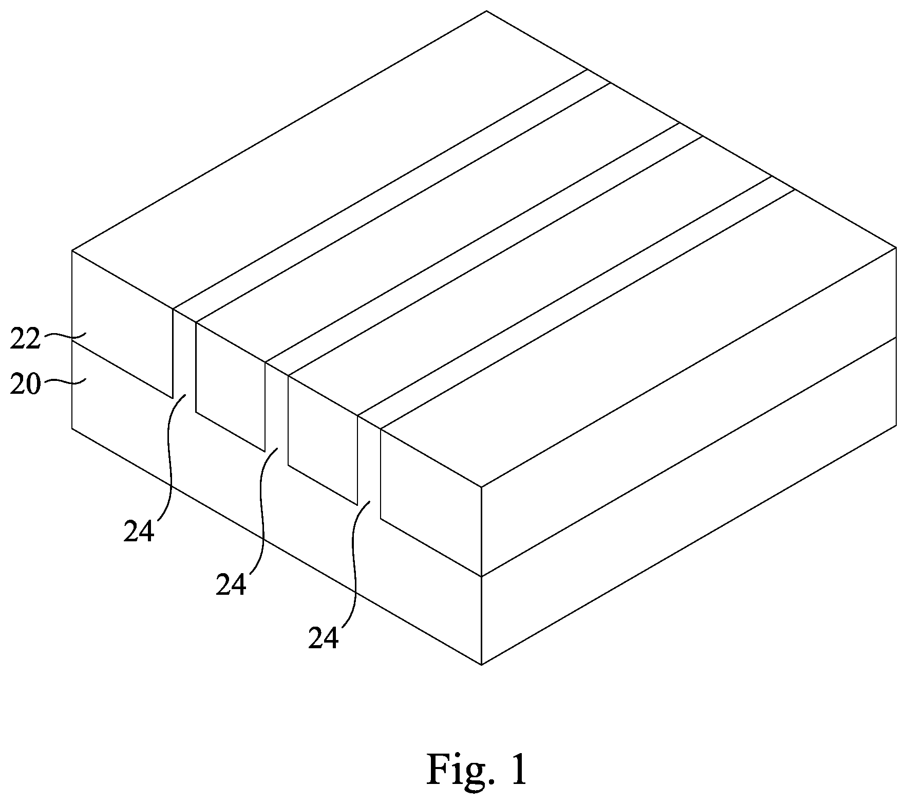 Patent US12433018 — Extended side contacts for transistors and methods forming same — Figure 1