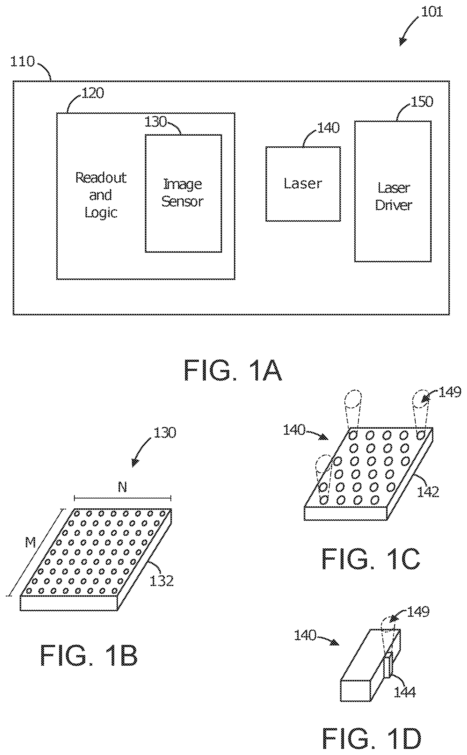Patent US12433061 — Method and device for photosensor using graded wavelength configuring materials — Figure 1