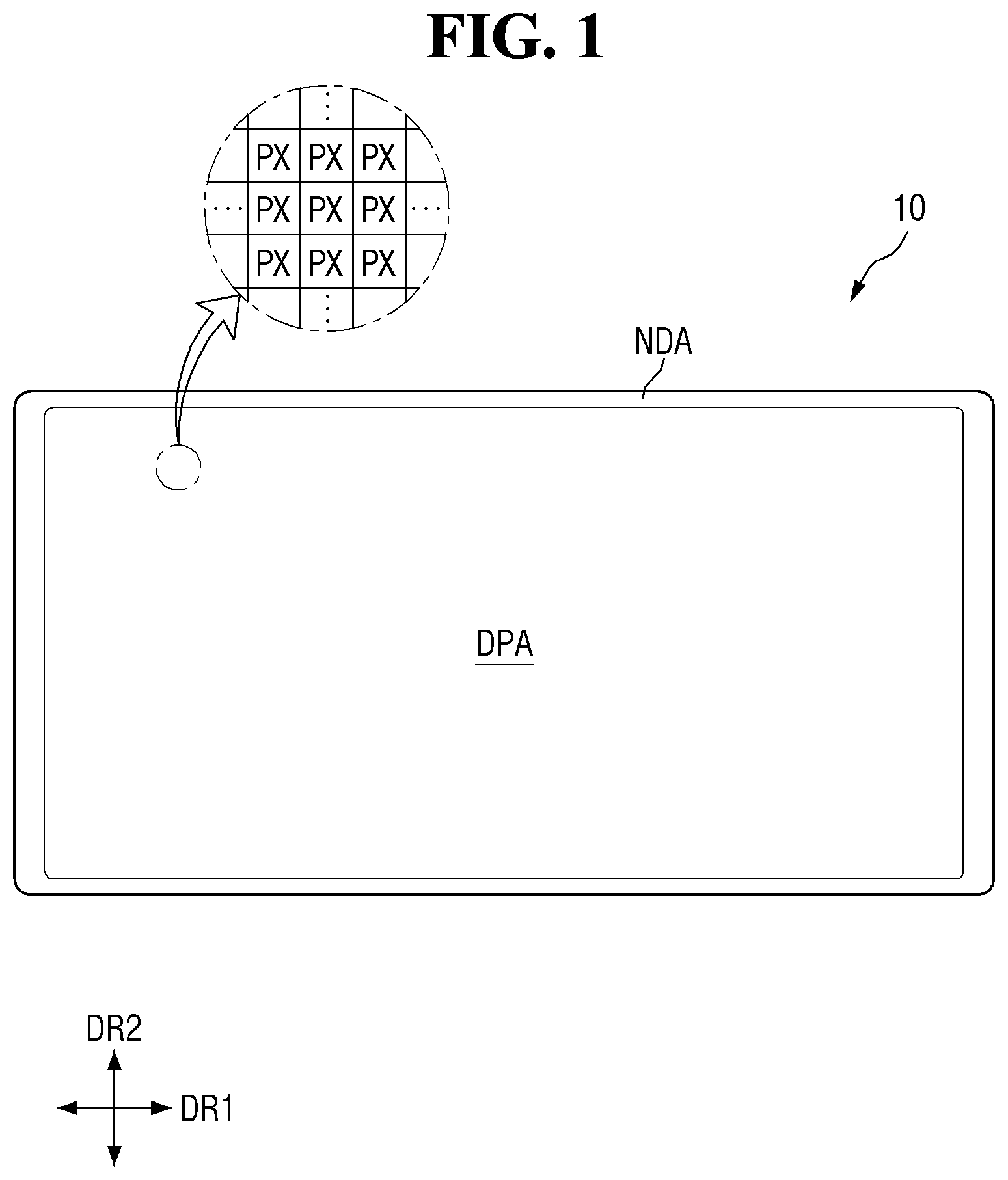 Patent US12433065 — Light-emitting element, display apparatus, and manufacturing method therefor — Figure 1