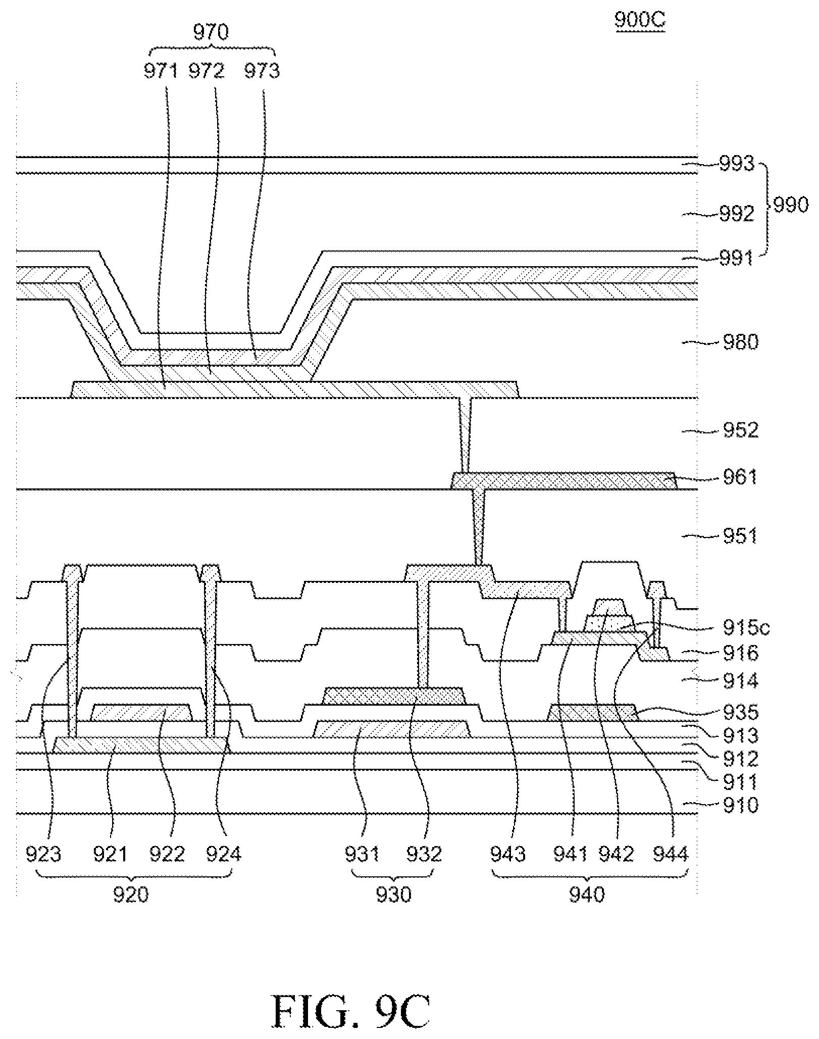 Patent US12433075 Figure 19 – Display device