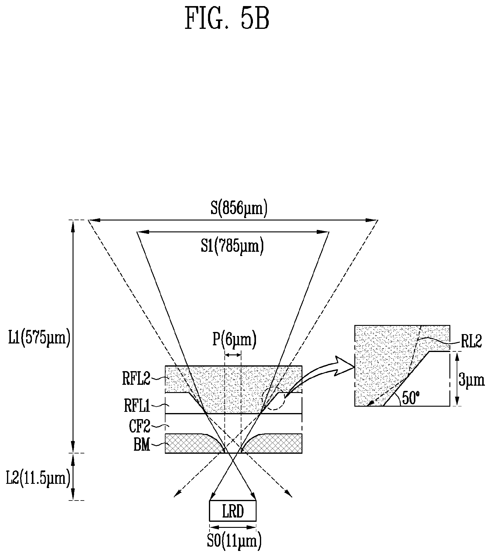 Patent US12433093 Figure 6 – Display device including a photo sensor