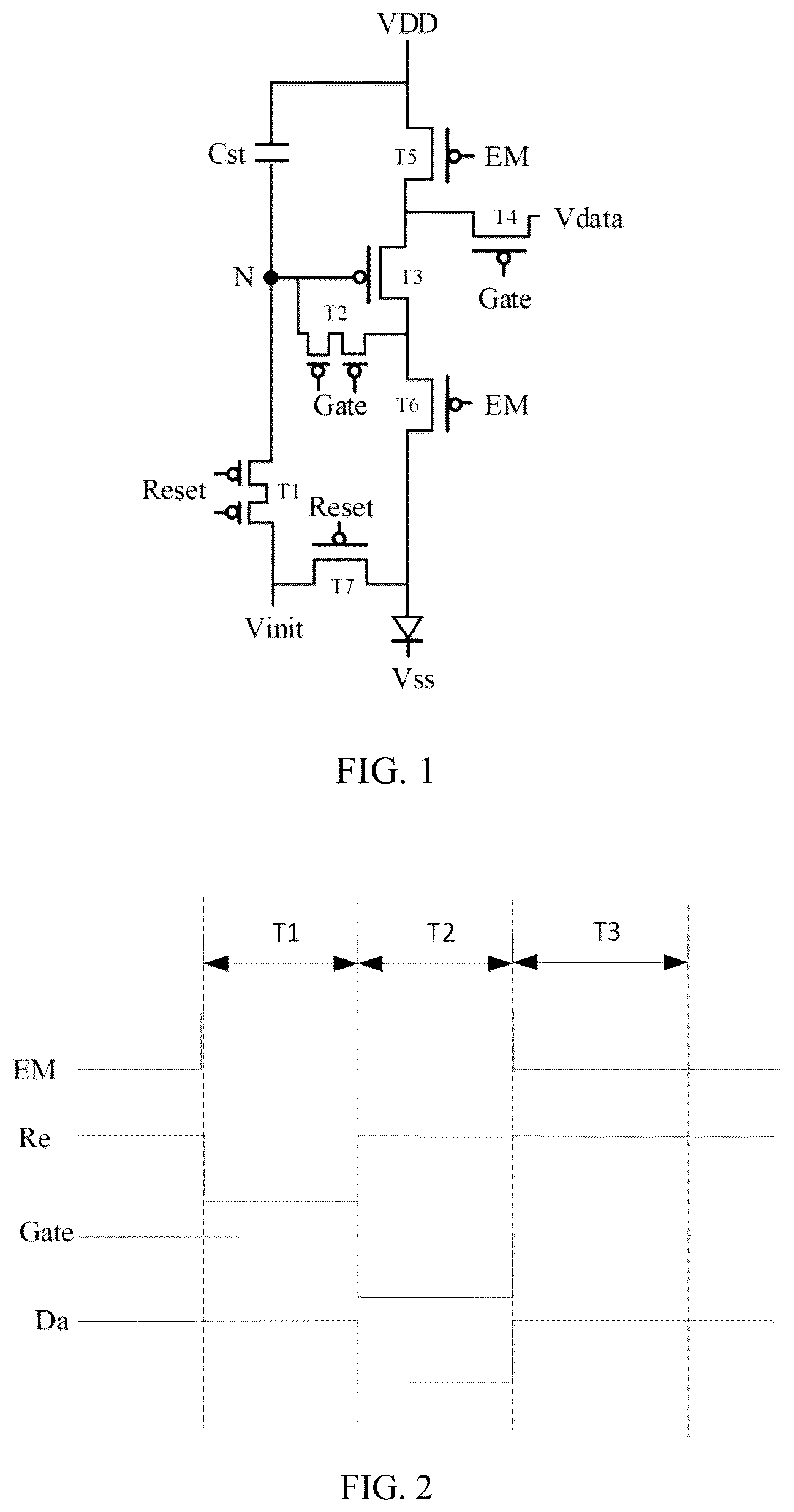 Patent US12433120 — Array substrate and display device — Figure 1