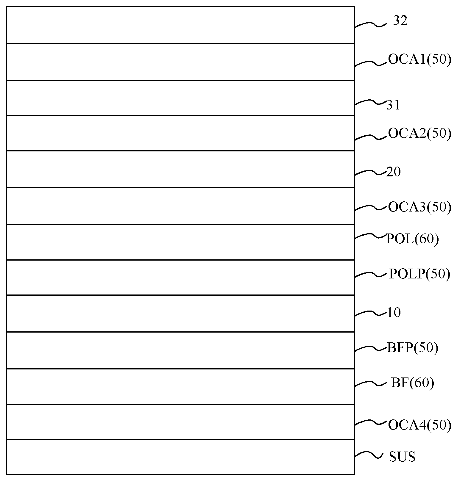 Patent US12433131 — Foldable display module and display device — Figure 1