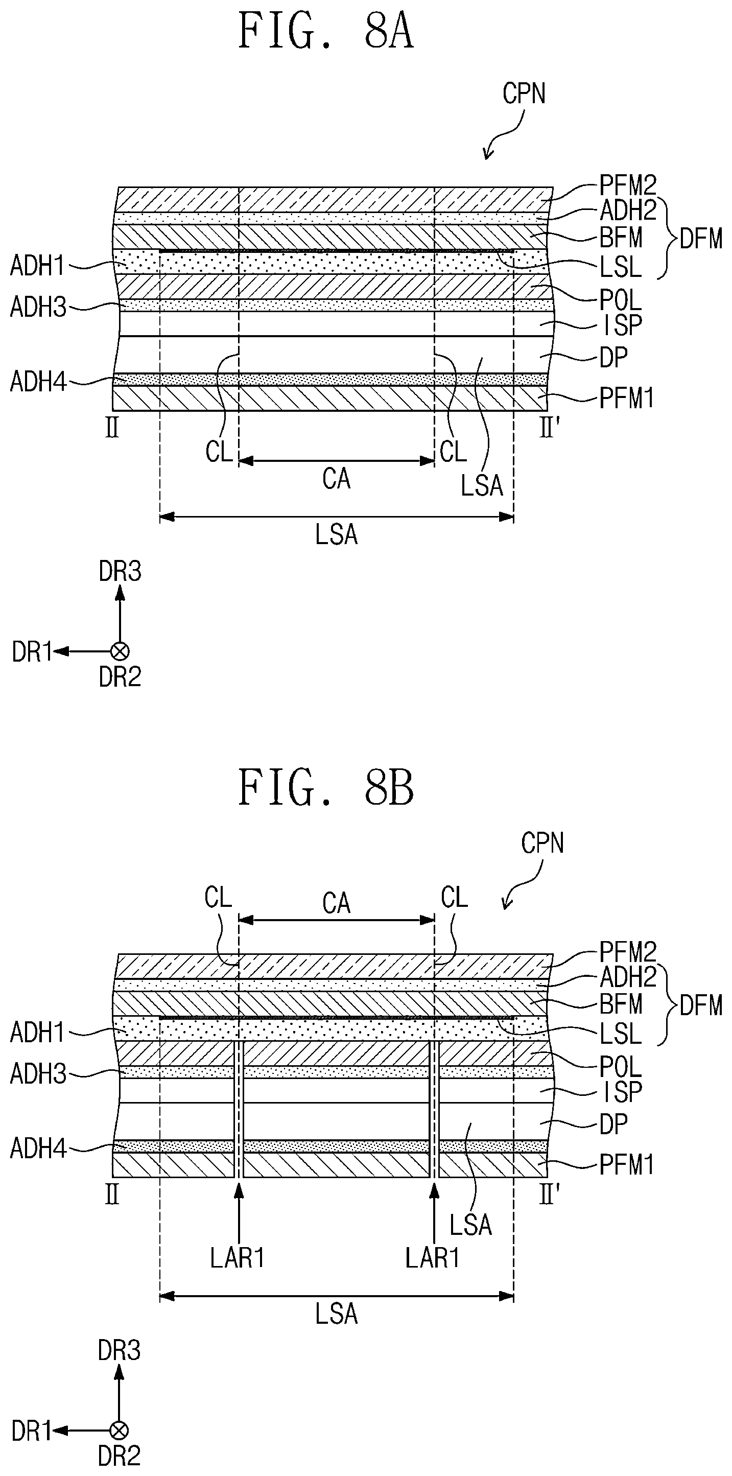 Patent US12433134 Figure 7 – Display device and method for manufacturing the same