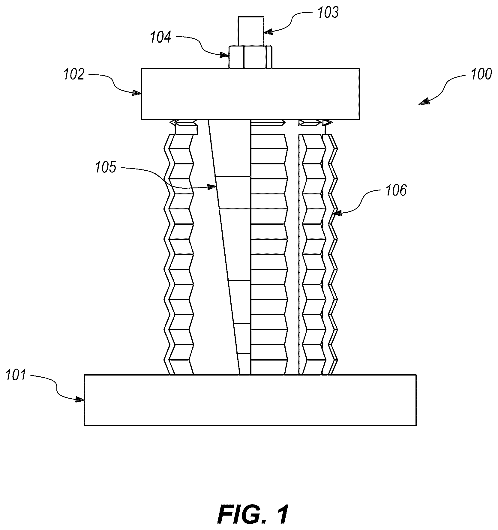 Patent US12433166 — Ceramic stack assembly fixture — Figure 1
