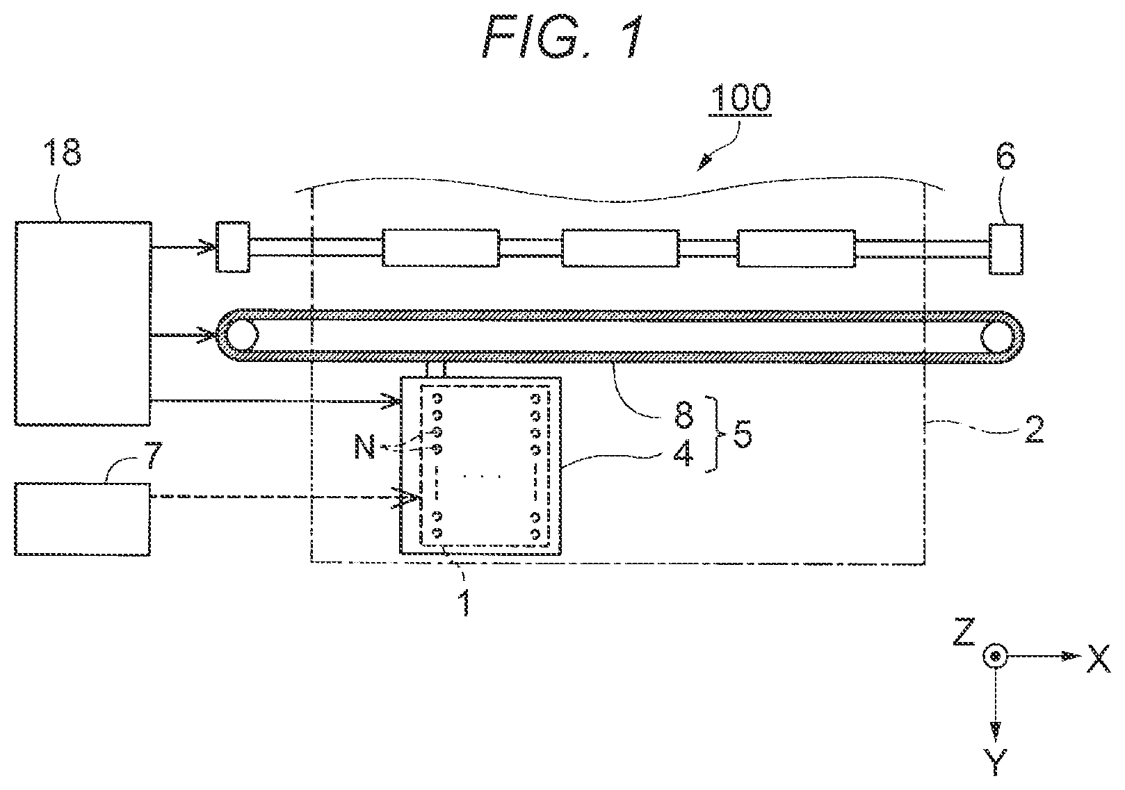 Patent US12433167 — Piezoelectric element, droplet dispensing head, actuator, and vibrator — Figure 1
