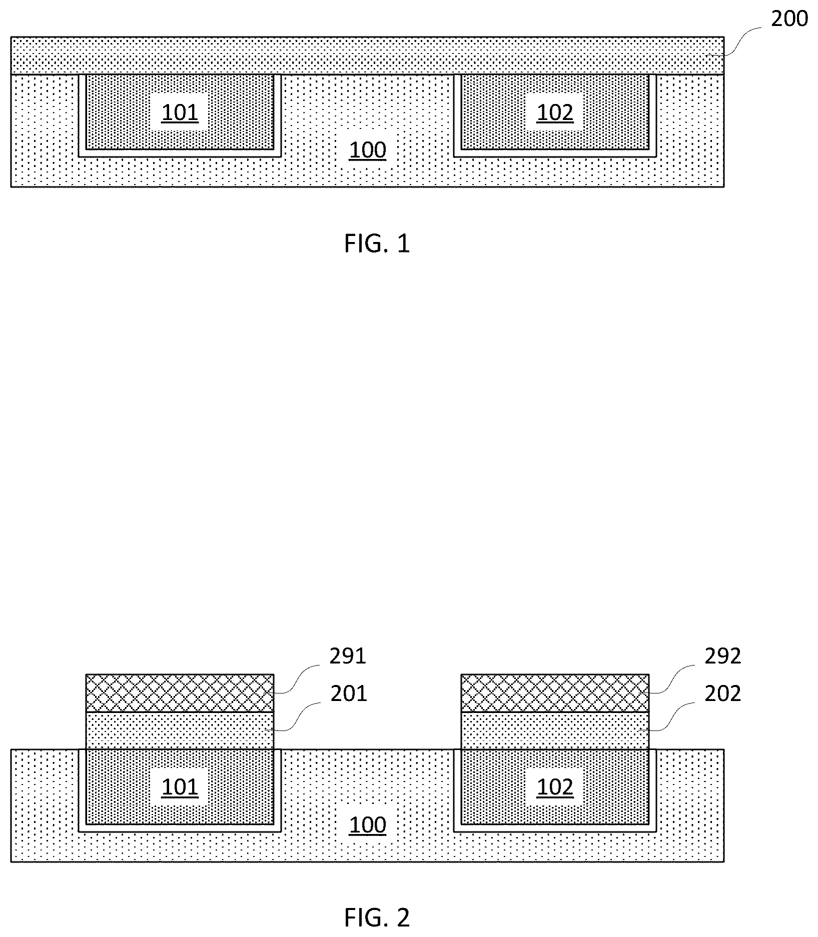Patent US12433170 — MRAM structure with a T-shaped ferromagnetic layer — Figure 1