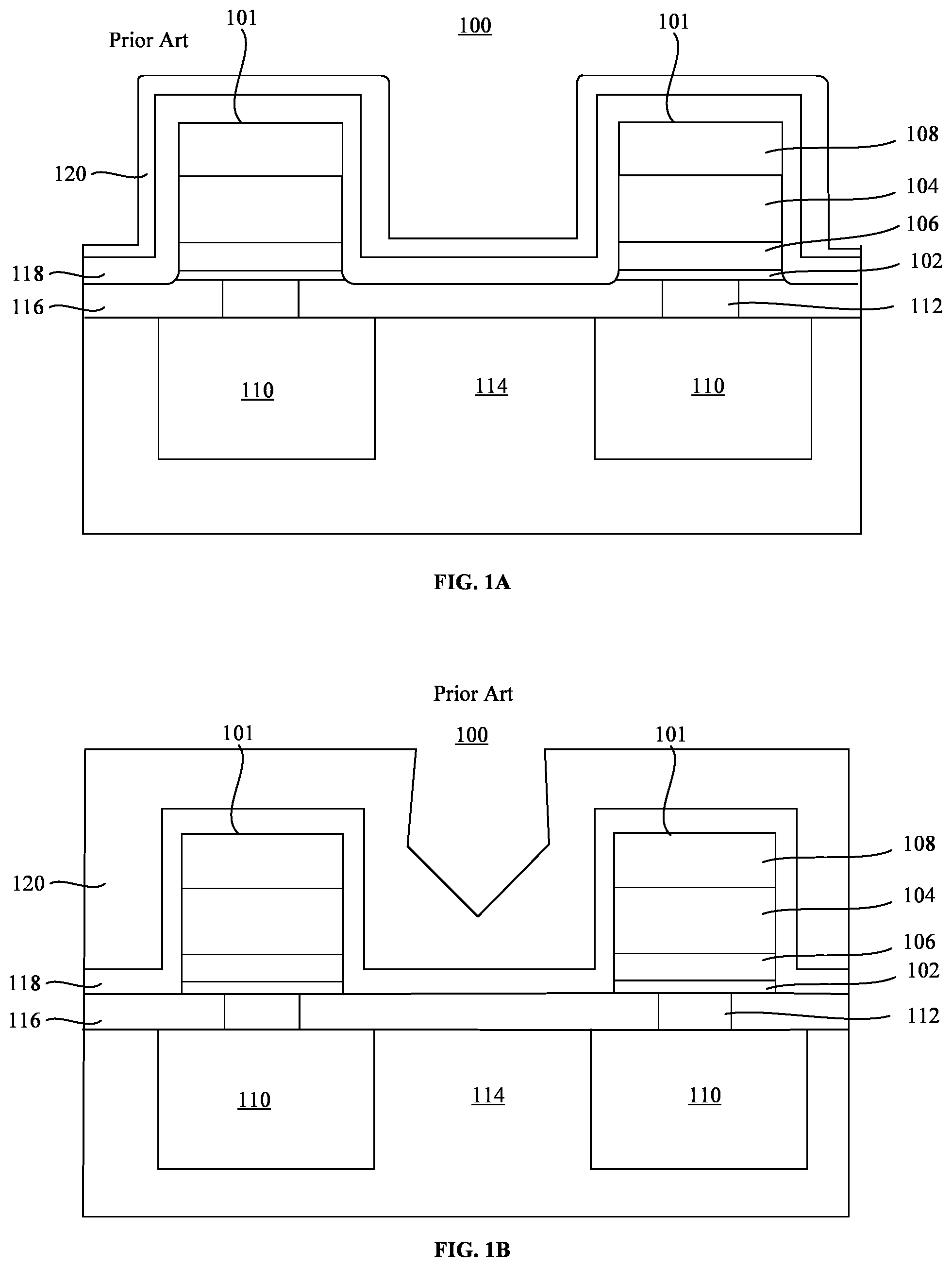 Patent US12433177 Figure 1 – Memory device having improved memory cell structures to prevent formation of voids therein