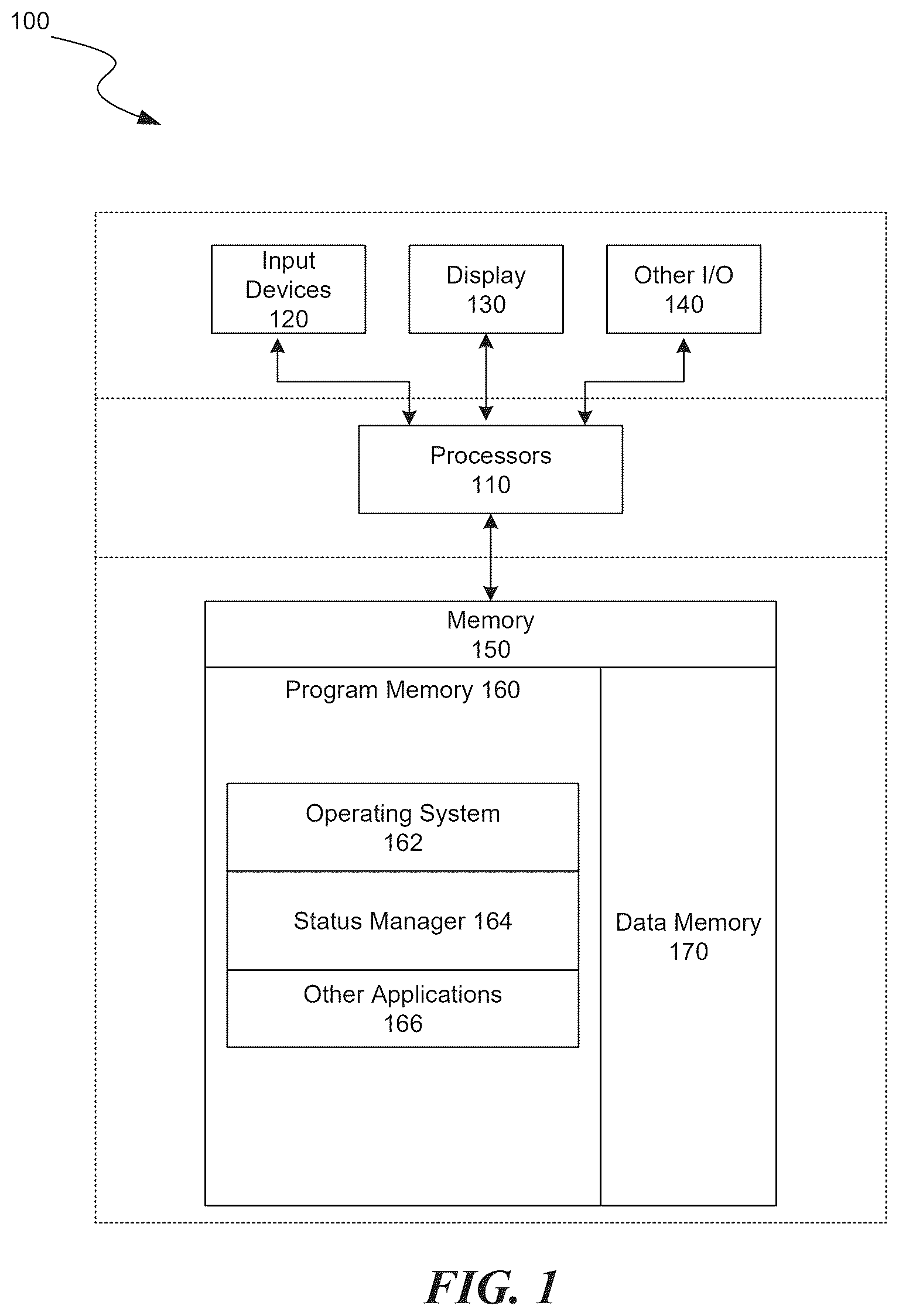 Patent US12437008 — Resolving latent status from dense information using machine learning — Figure 1