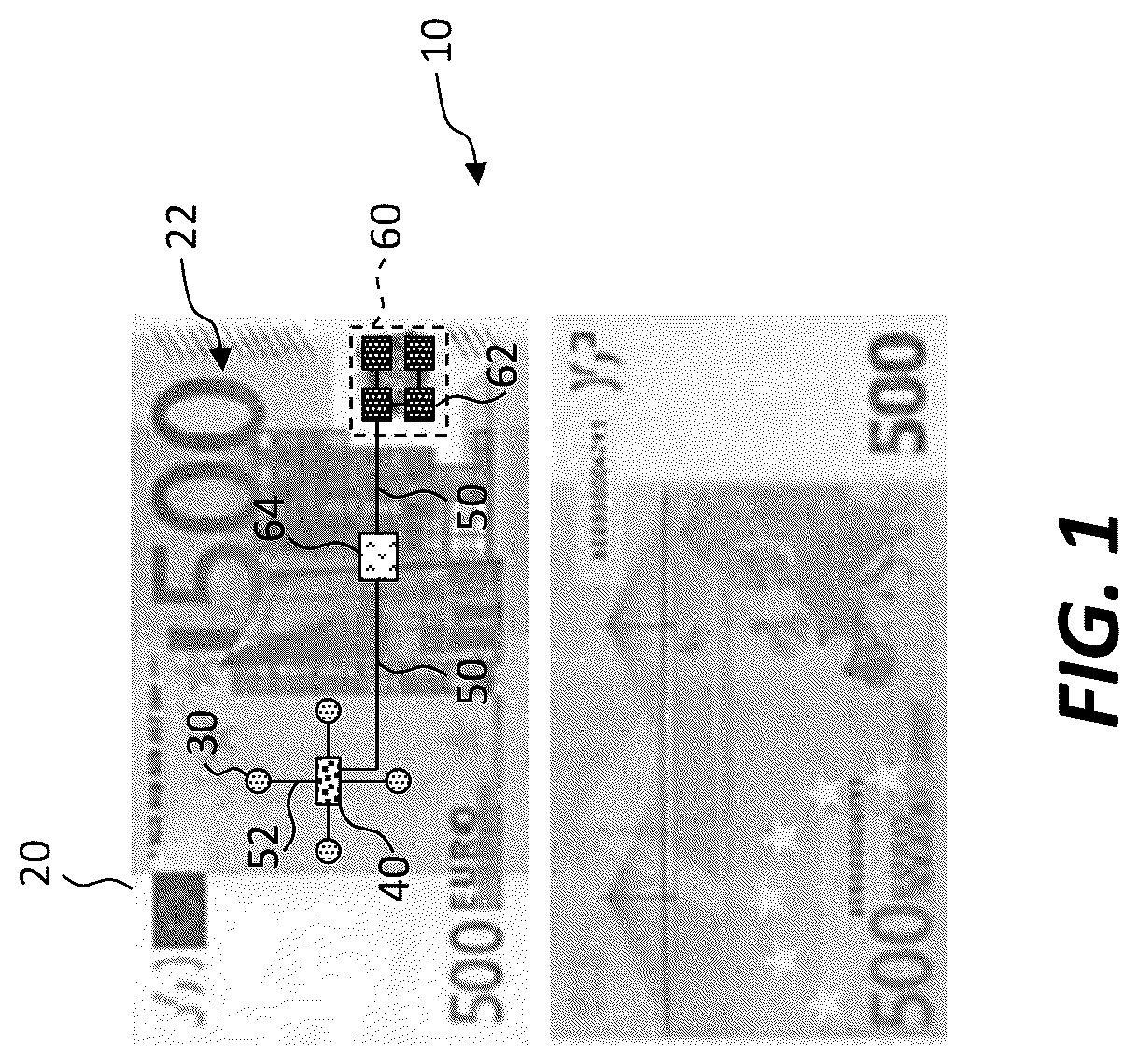 Patent US12437174 — Hybrid documents with electronic indicia — Figure 1