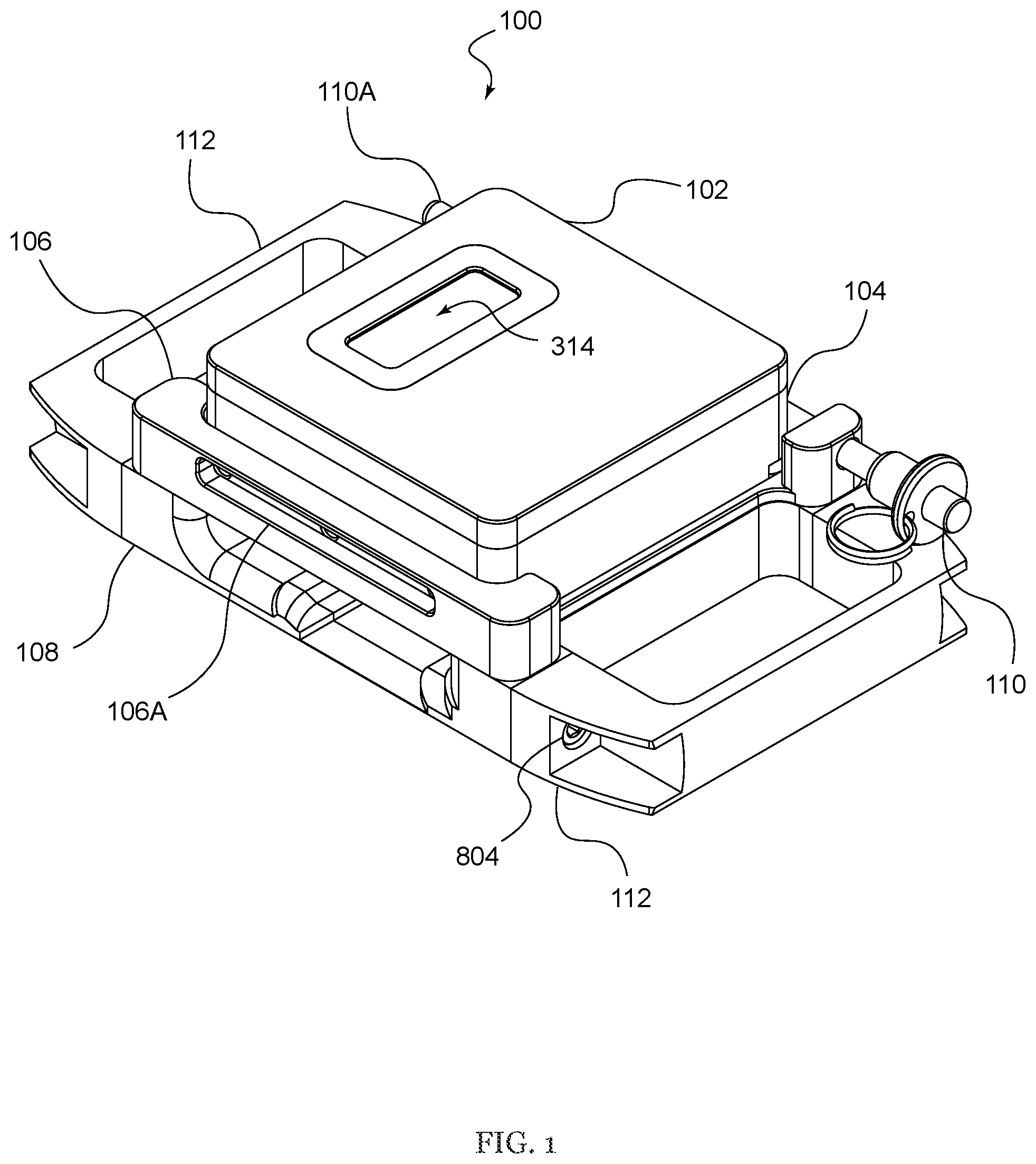 Patent US12437179 — Modular ammunition counter — Figure 1