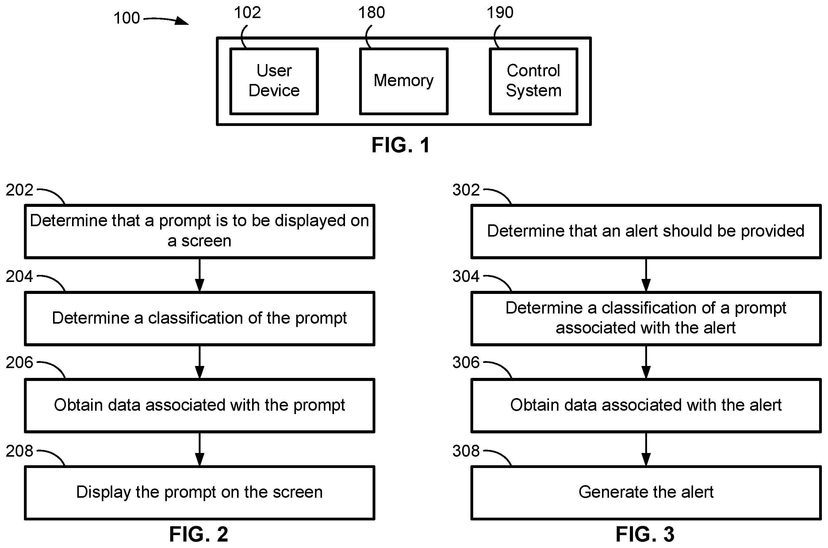 Patent US12437236 — Systems and methods for providing prompts on an electronic device — Figure 1