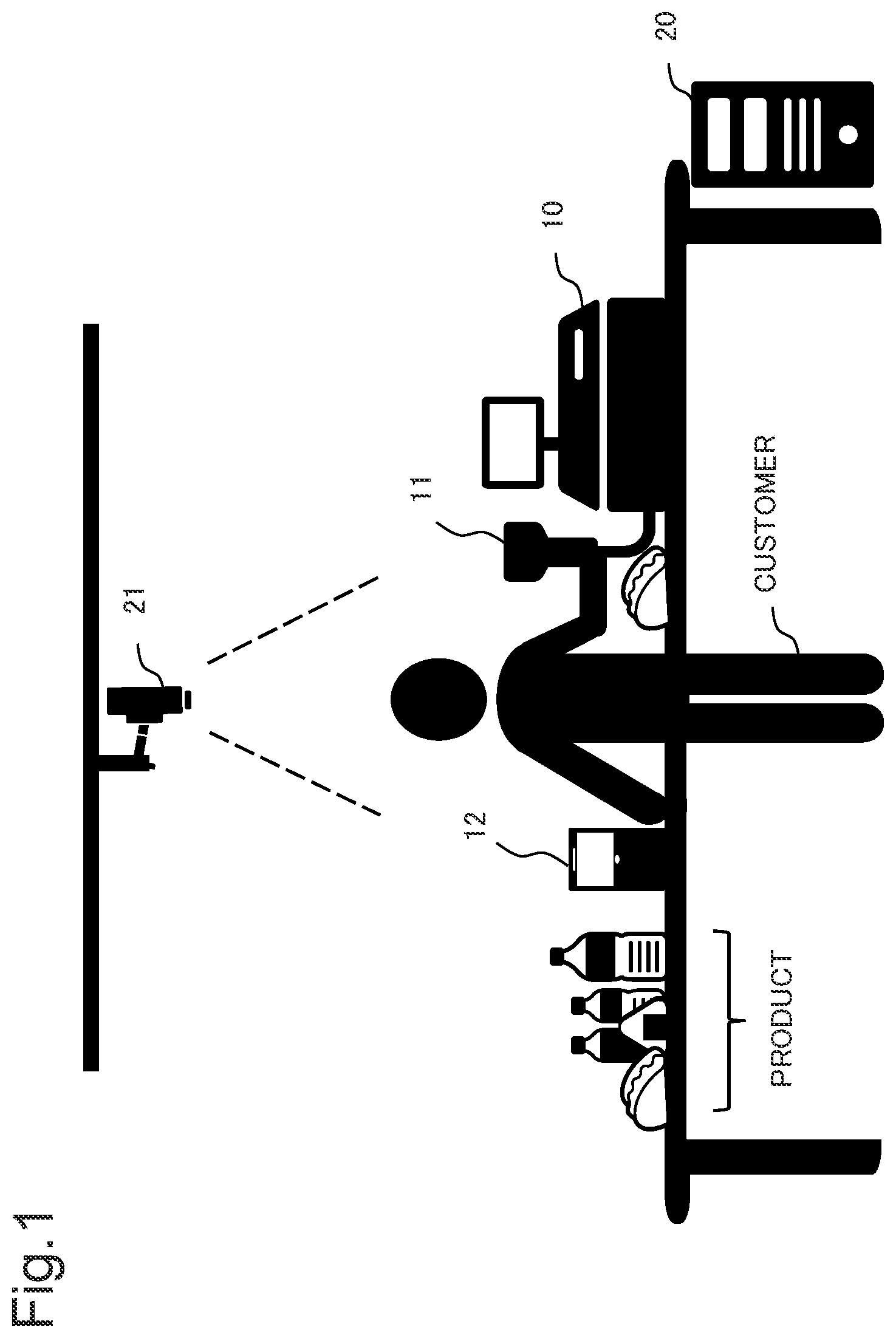 Patent US12437284 — Detection system, detection method, and storage medium — Figure 1