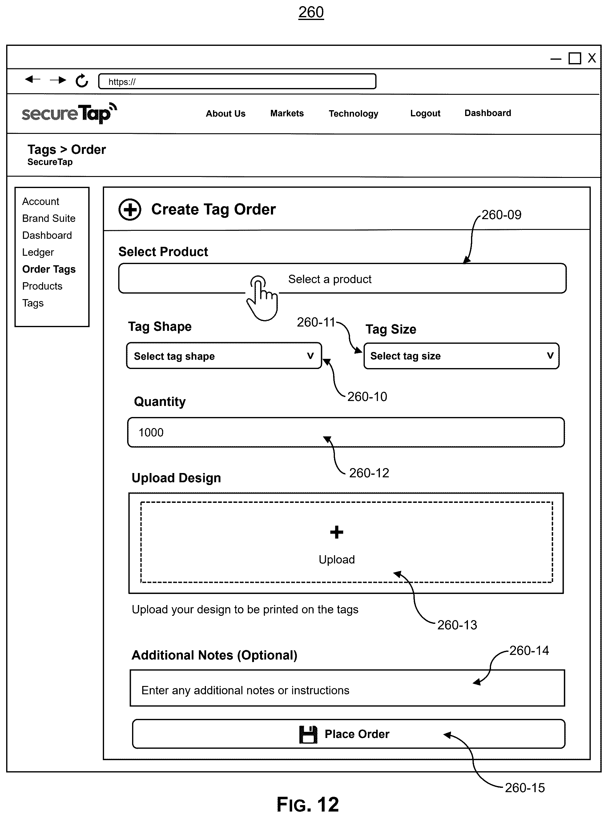 Patent US12437308 Figure 14 – System, method and process for product authentication and verification