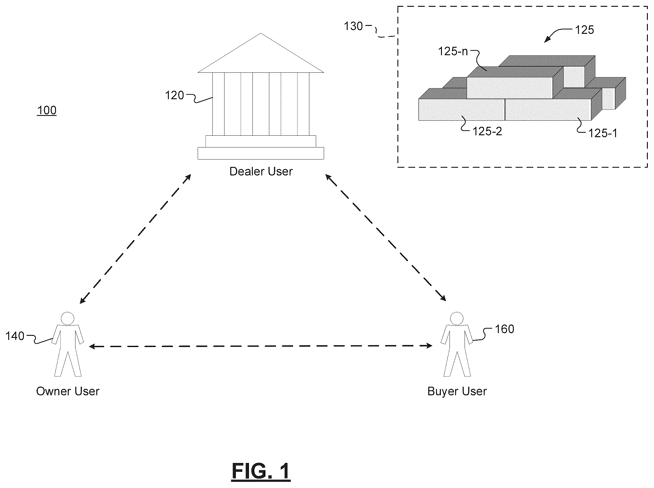 Patent US12437337 — System and method for trading distinct and identifiable portions of a physical commodity — Figure 1