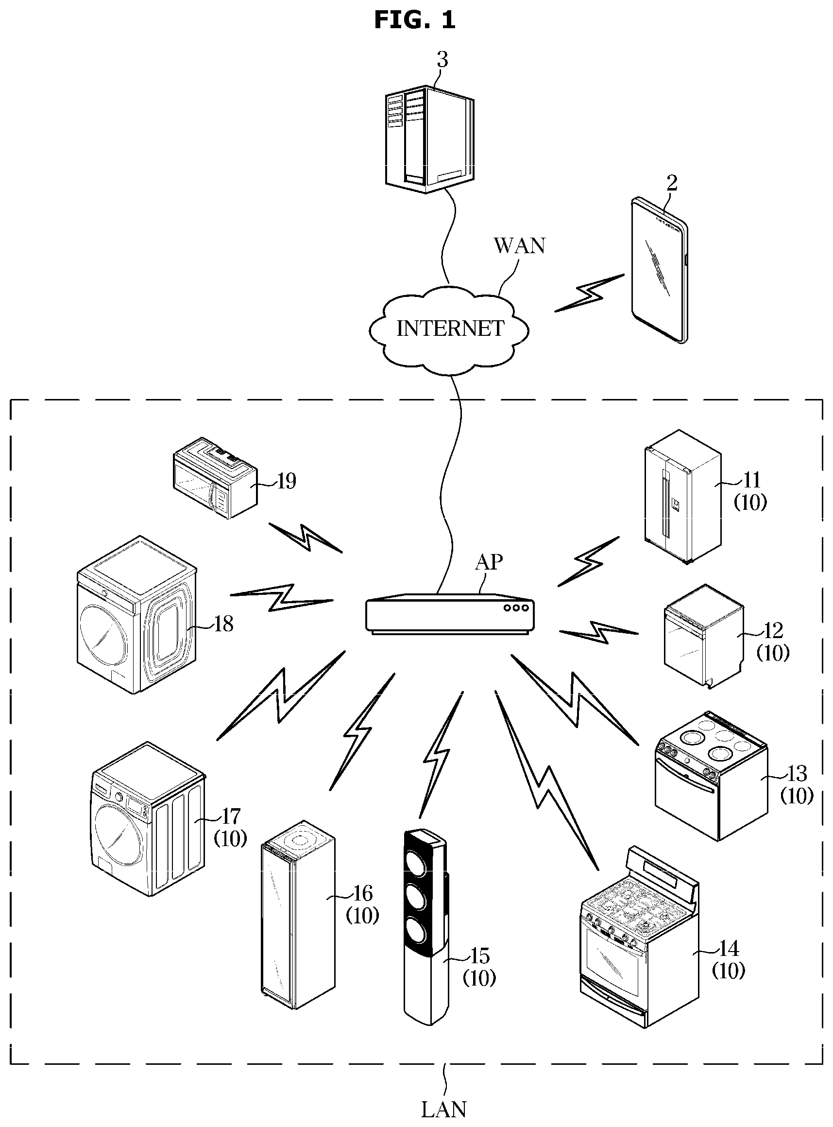 Patent US12437442 — Cooking apparatus and method for controlling cooking apparatus — Figure 1