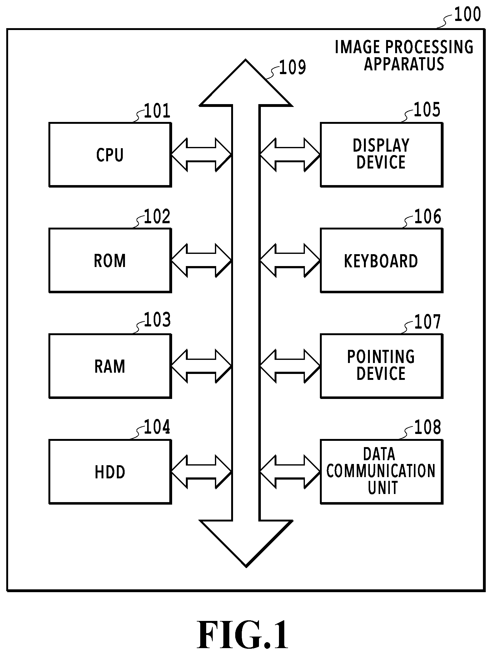 Patent US12437537 — Image processing apparatus, image processing method, and storage medium that estimate concepts to select a type of feature amount based on the estimated concepts and determine a weight of the selected type — Figure 1