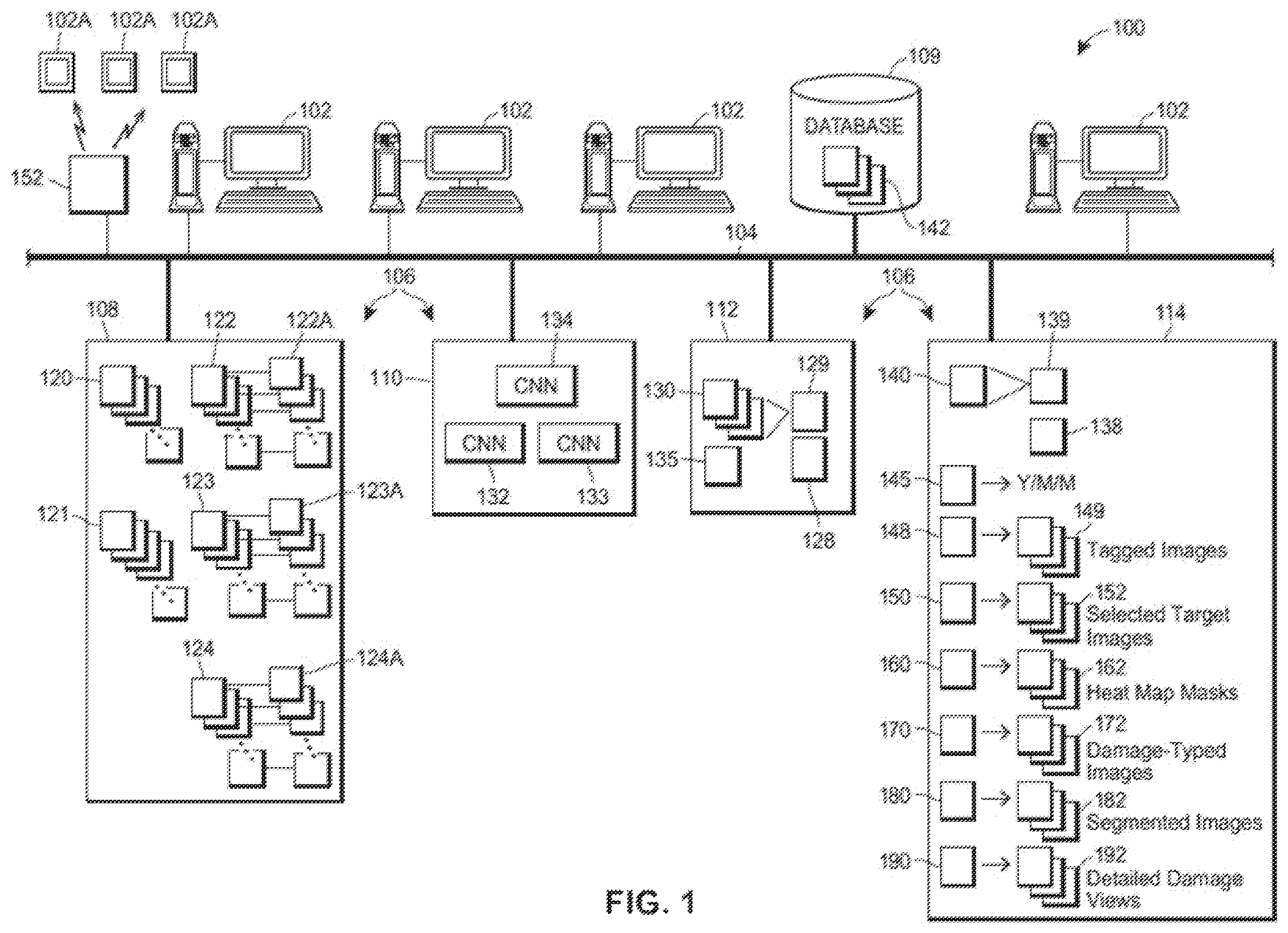 Patent US12437564 — Tool for labelling training images for a vehicle characteristic detection model — Figure 1