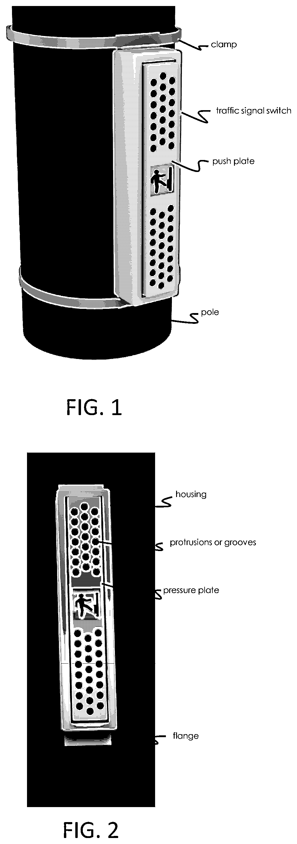 Patent US12437634 — Kick traffic signal switch — Figure 1