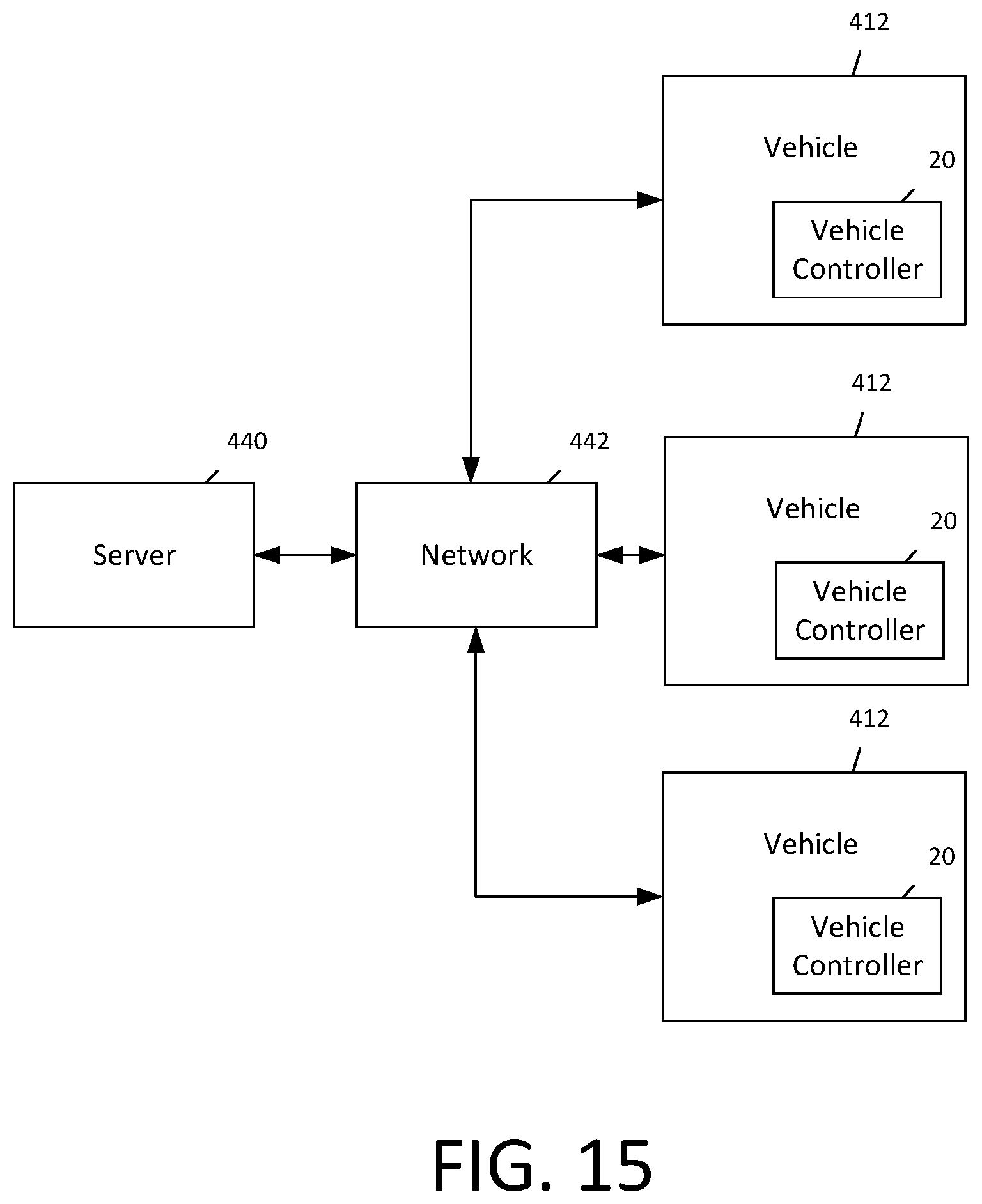 Patent US12437638 Figure 15 – Systems and methods for adjusting vehicle lane