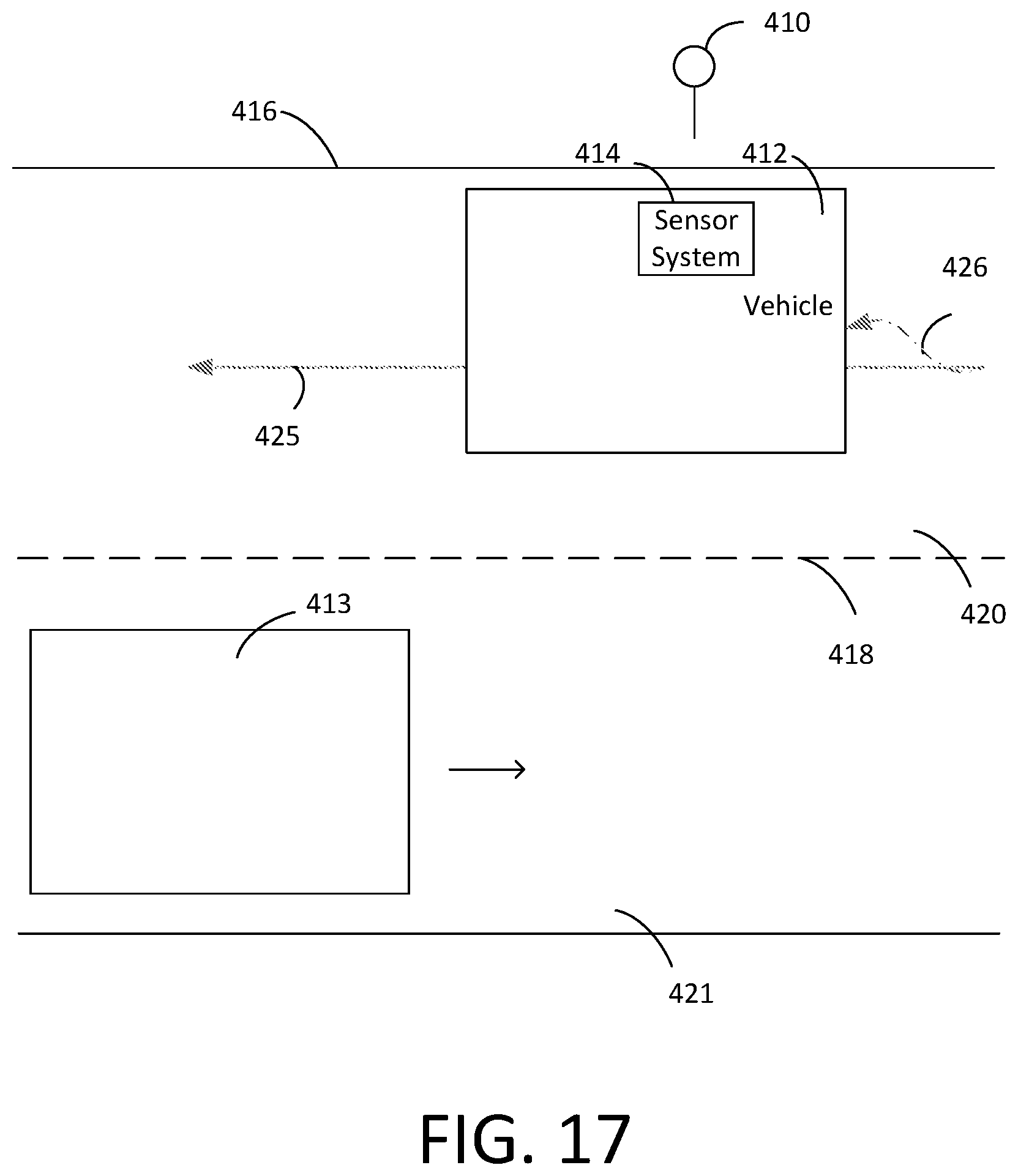 Patent US12437638 Figure 17 – Systems and methods for adjusting vehicle lane
