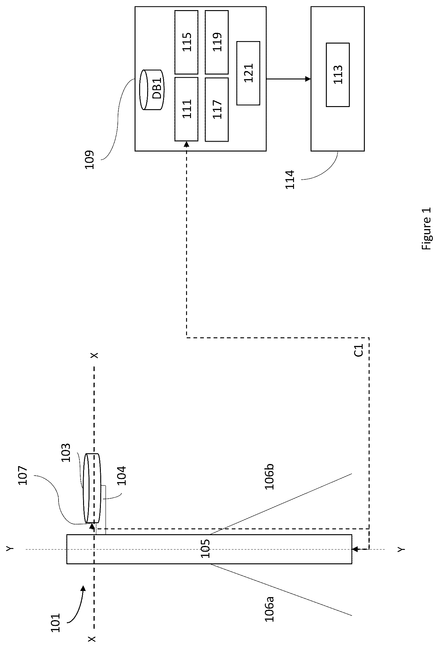 Patent US12437652 Figure 1 – Aerial vehicle detection system