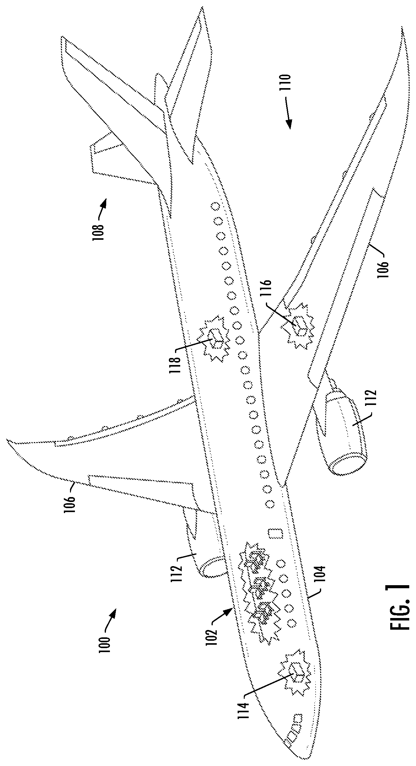 Patent US12437654 — Optimizing a flight of an aircraft with at least one segment of formation flight — Figure 1