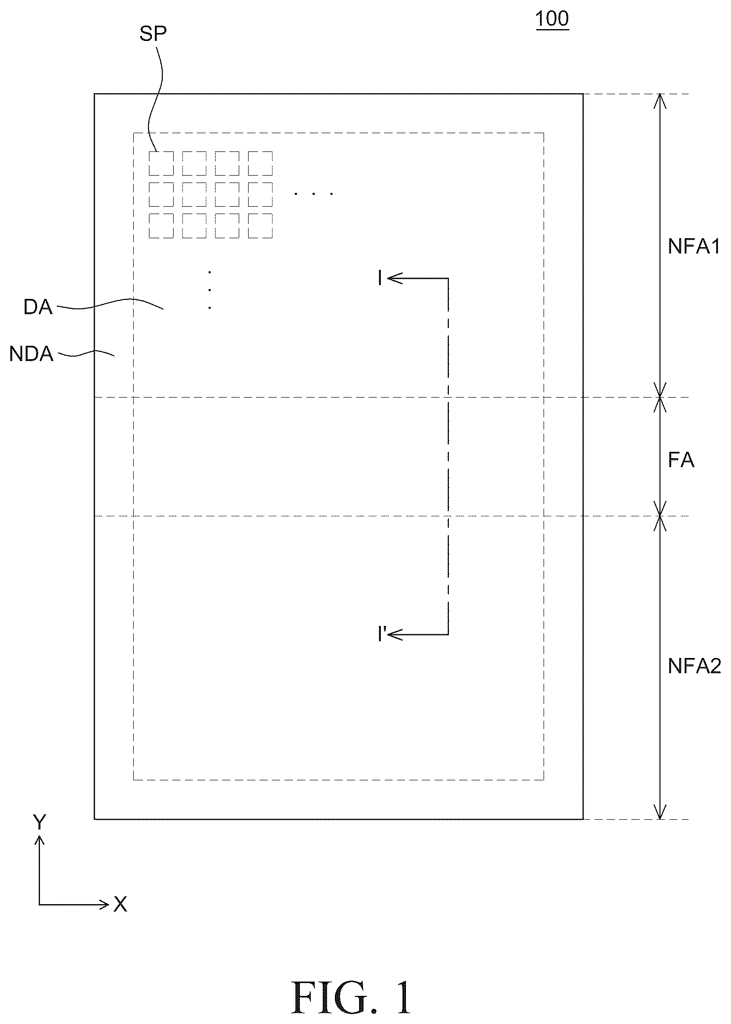 Patent US12437689 — Flexible display device — Figure 1